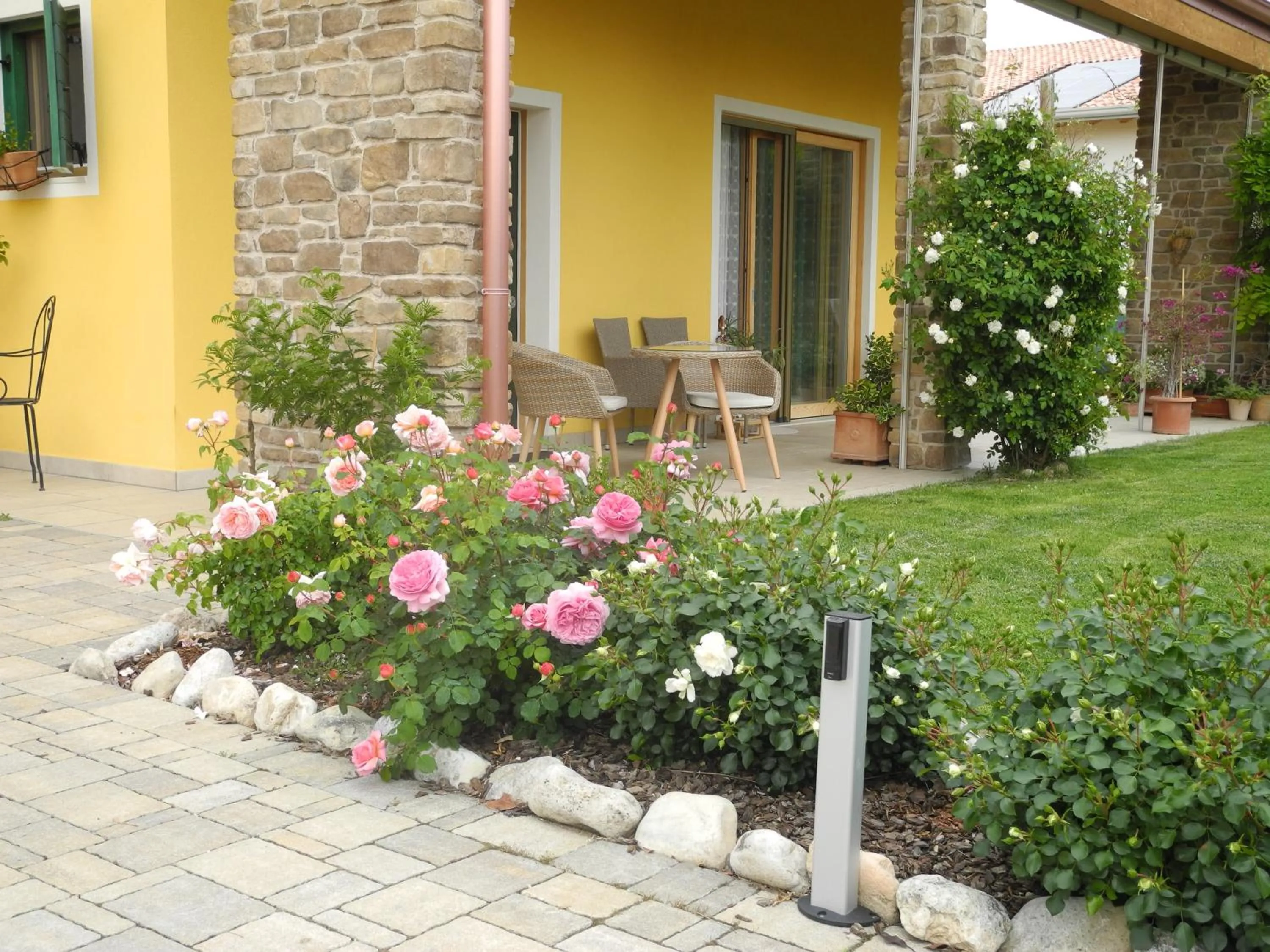 Garden in B&B Mimosa e Lillà