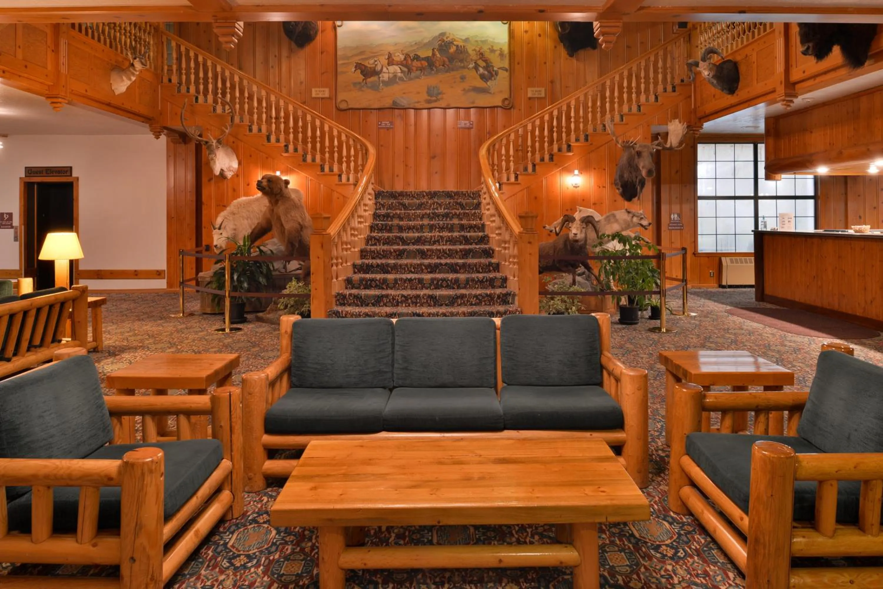 Lobby or reception in Stage Coach Inn