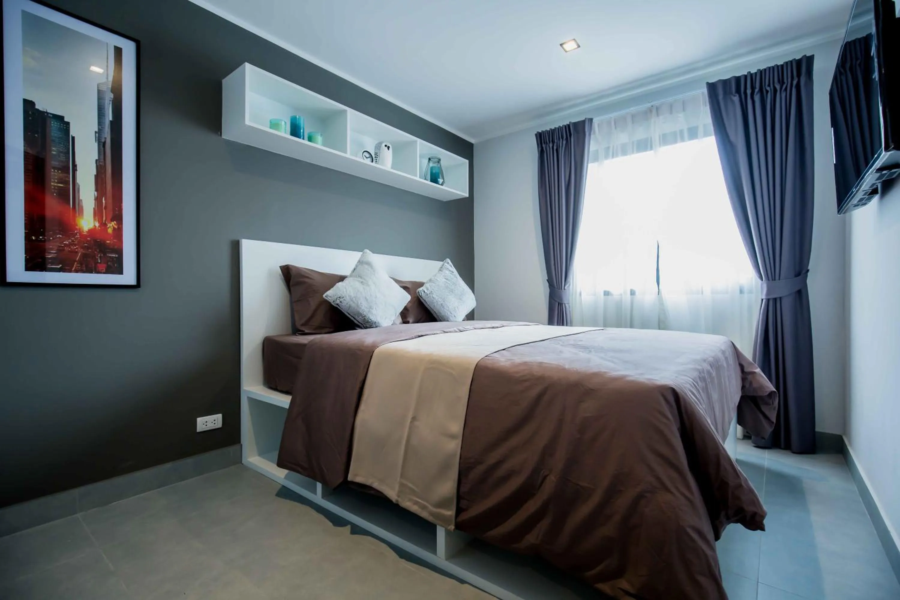 Bed in NOON Village Tower 1