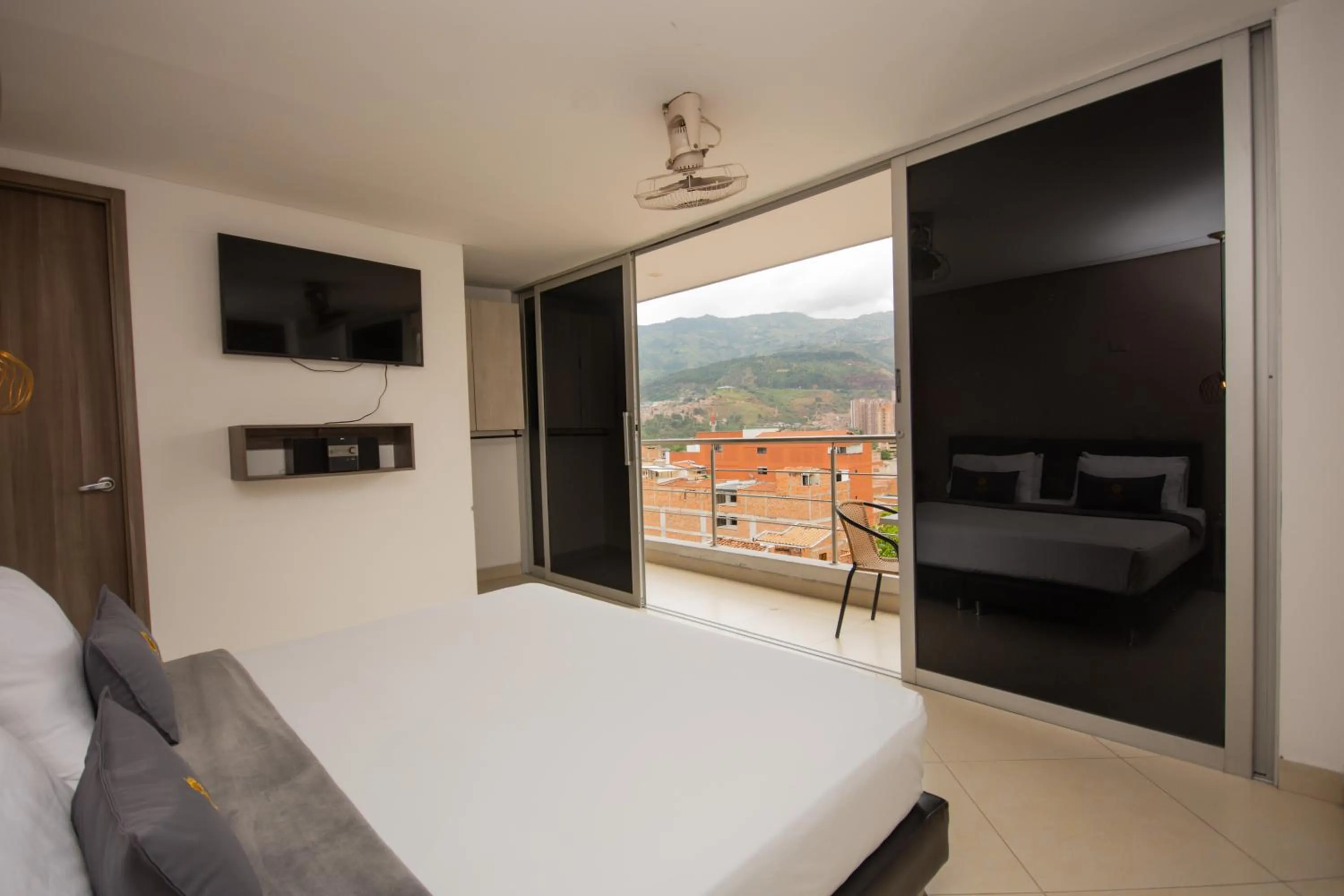 City view in Hotel Perlatto