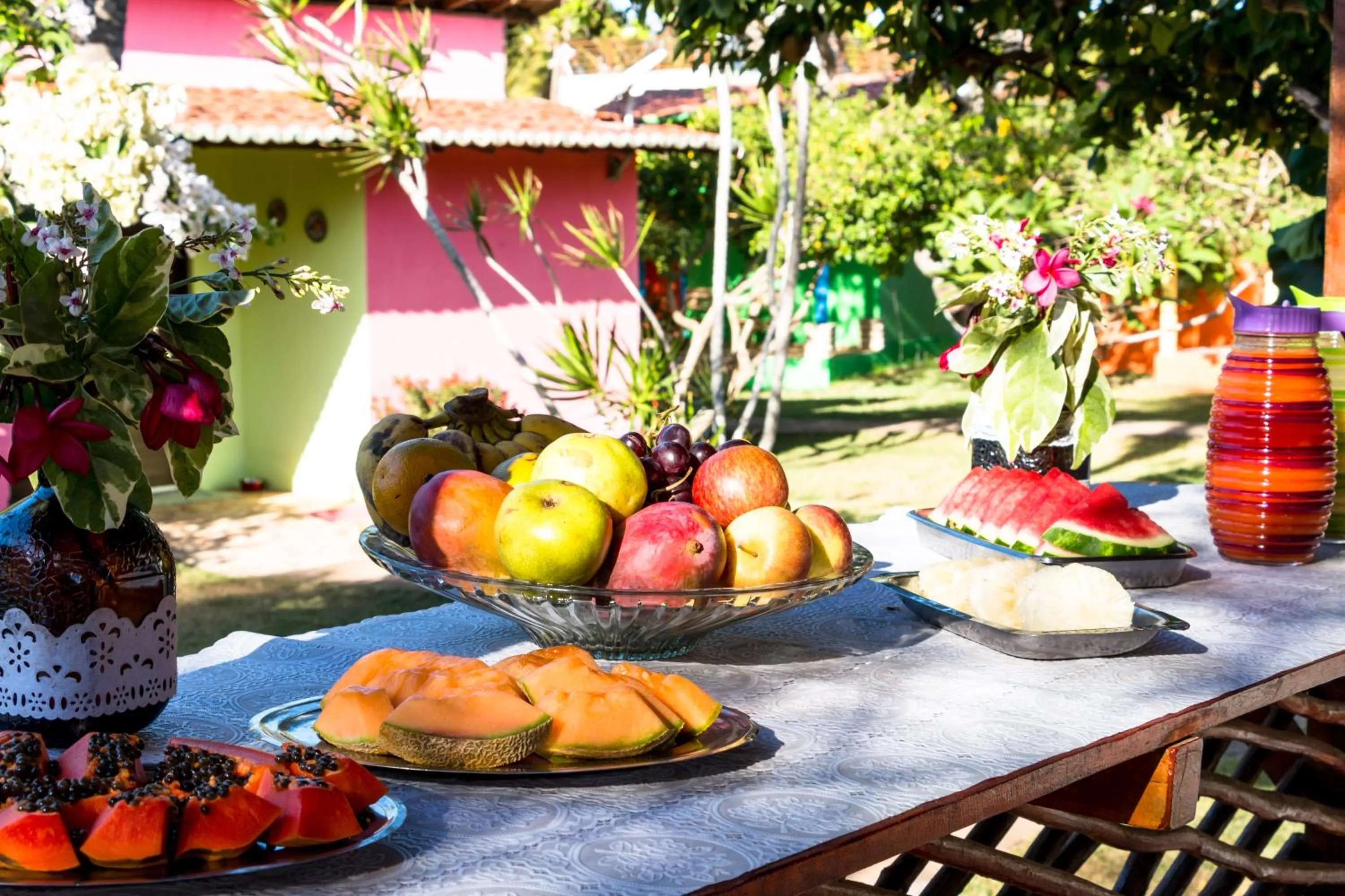 Breakfast in Pousada Mar de Estrelas