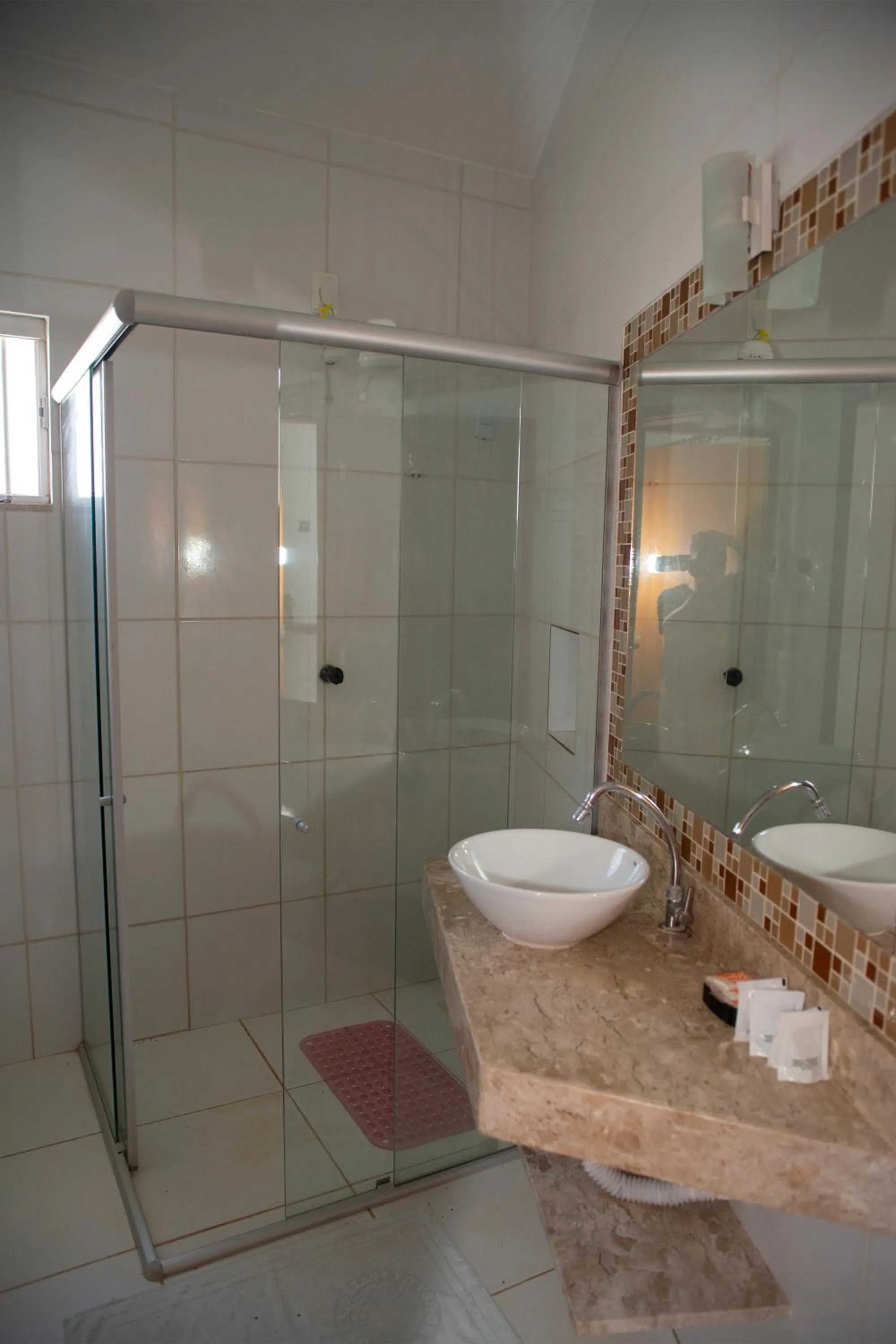 Bathroom in Pousada Mar de Estrelas