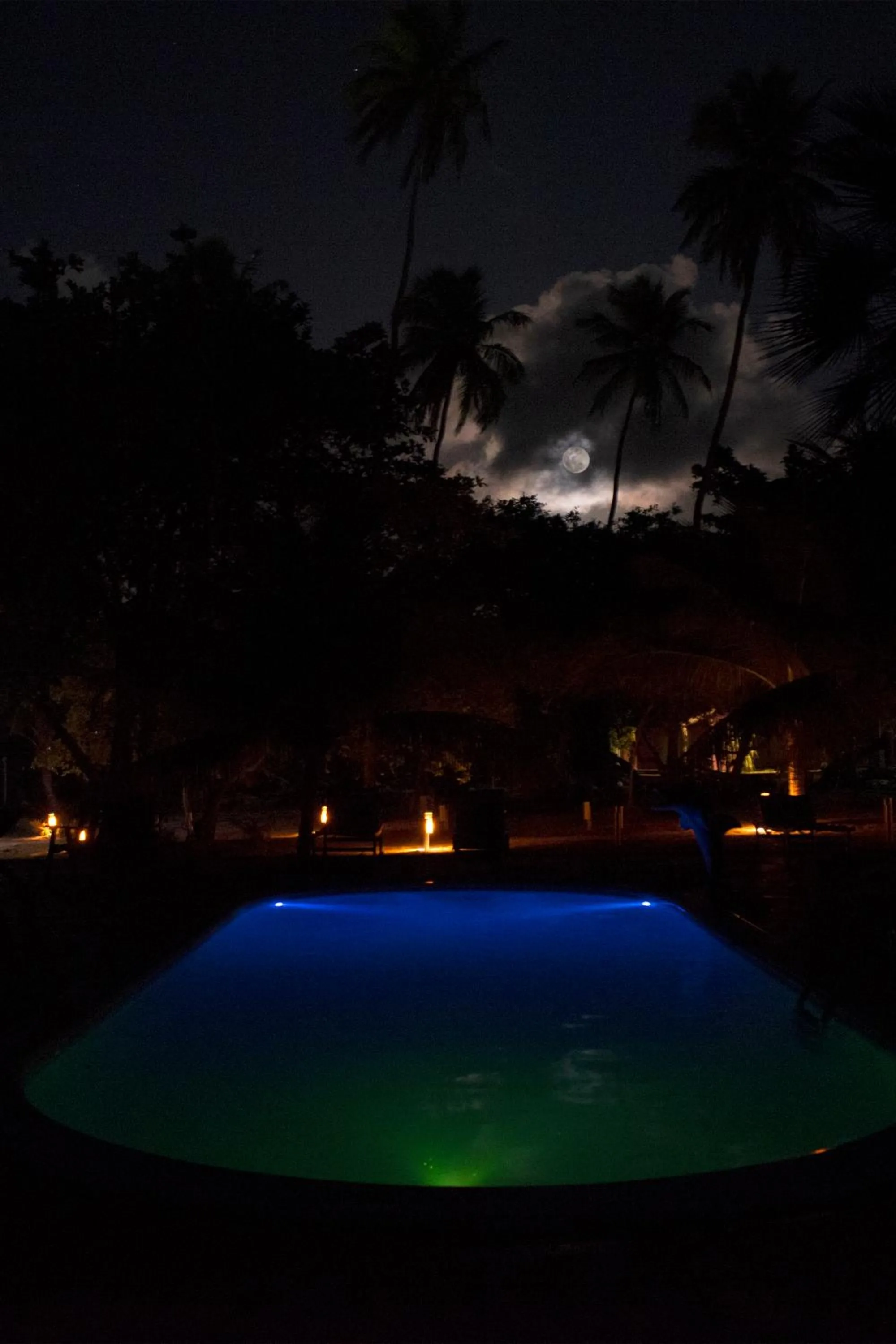 Night in Pousada Mar de Estrelas