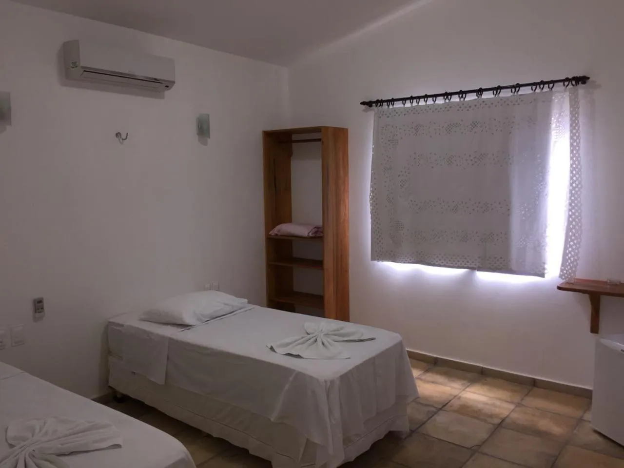 Bed in Pousada Mar de Estrelas