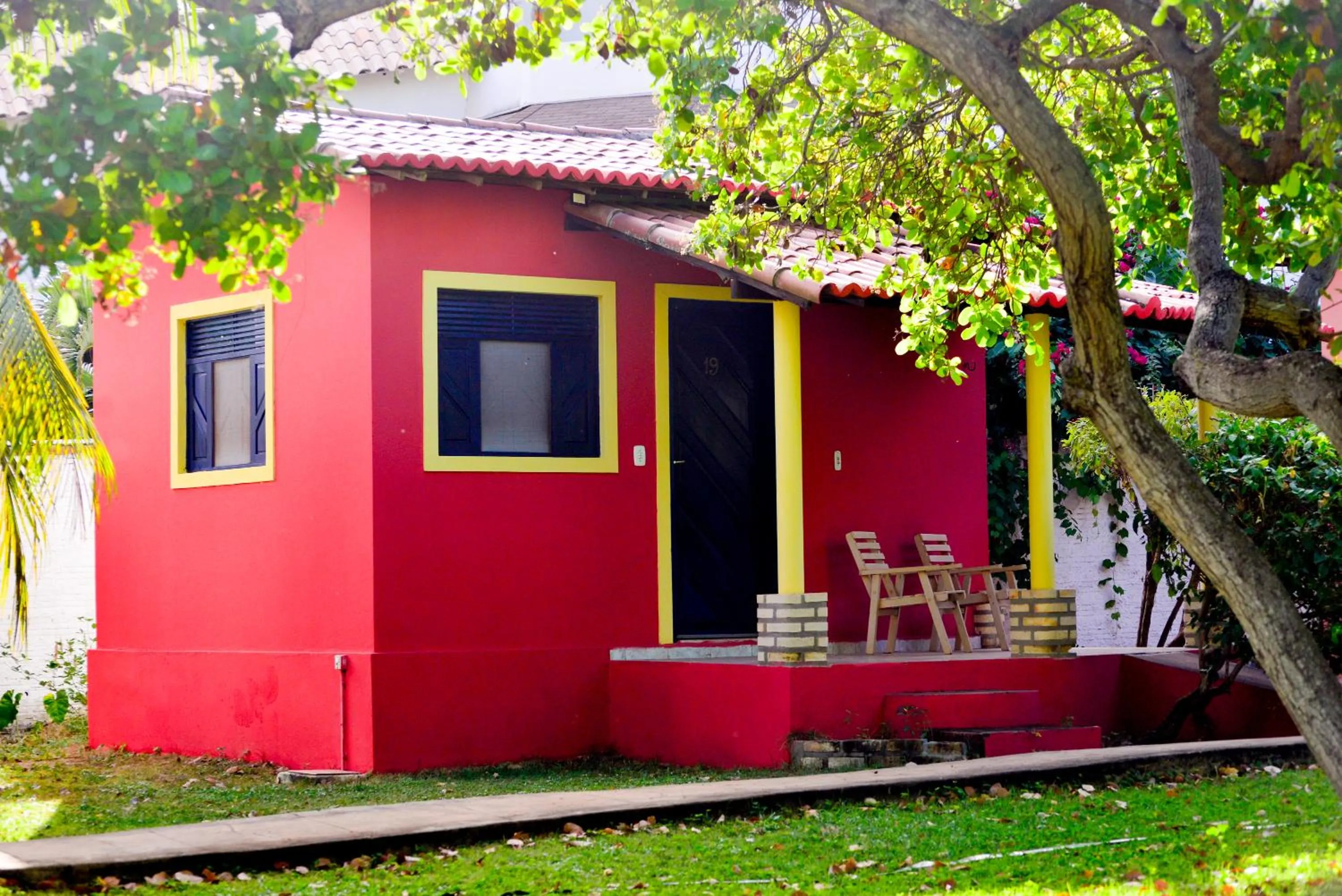 Property building in Pousada Mar de Estrelas