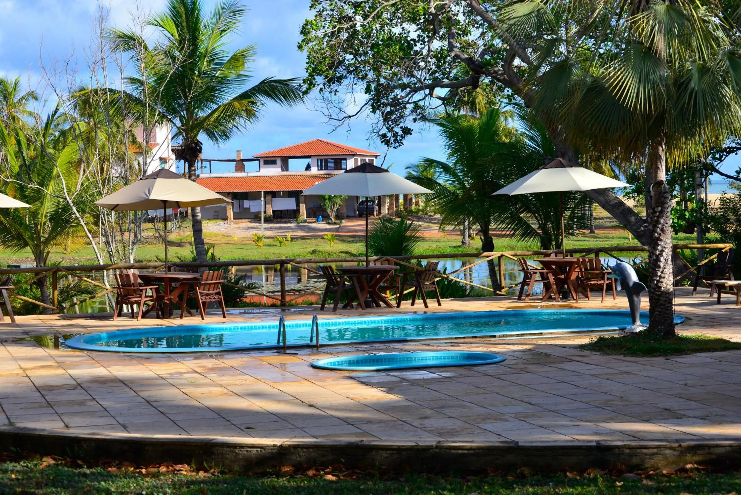 Garden in Pousada Mar de Estrelas