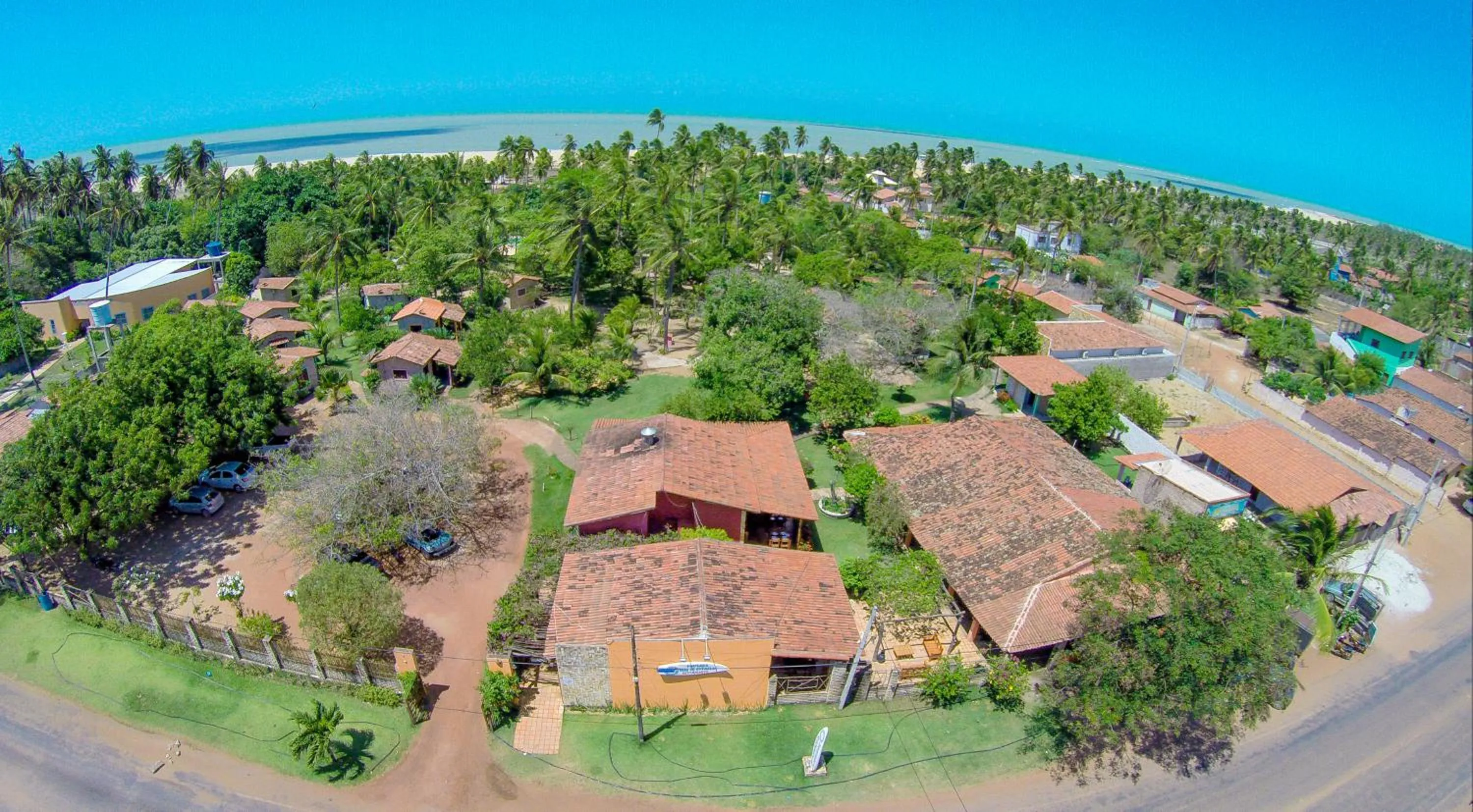 Property building in Pousada Mar de Estrelas