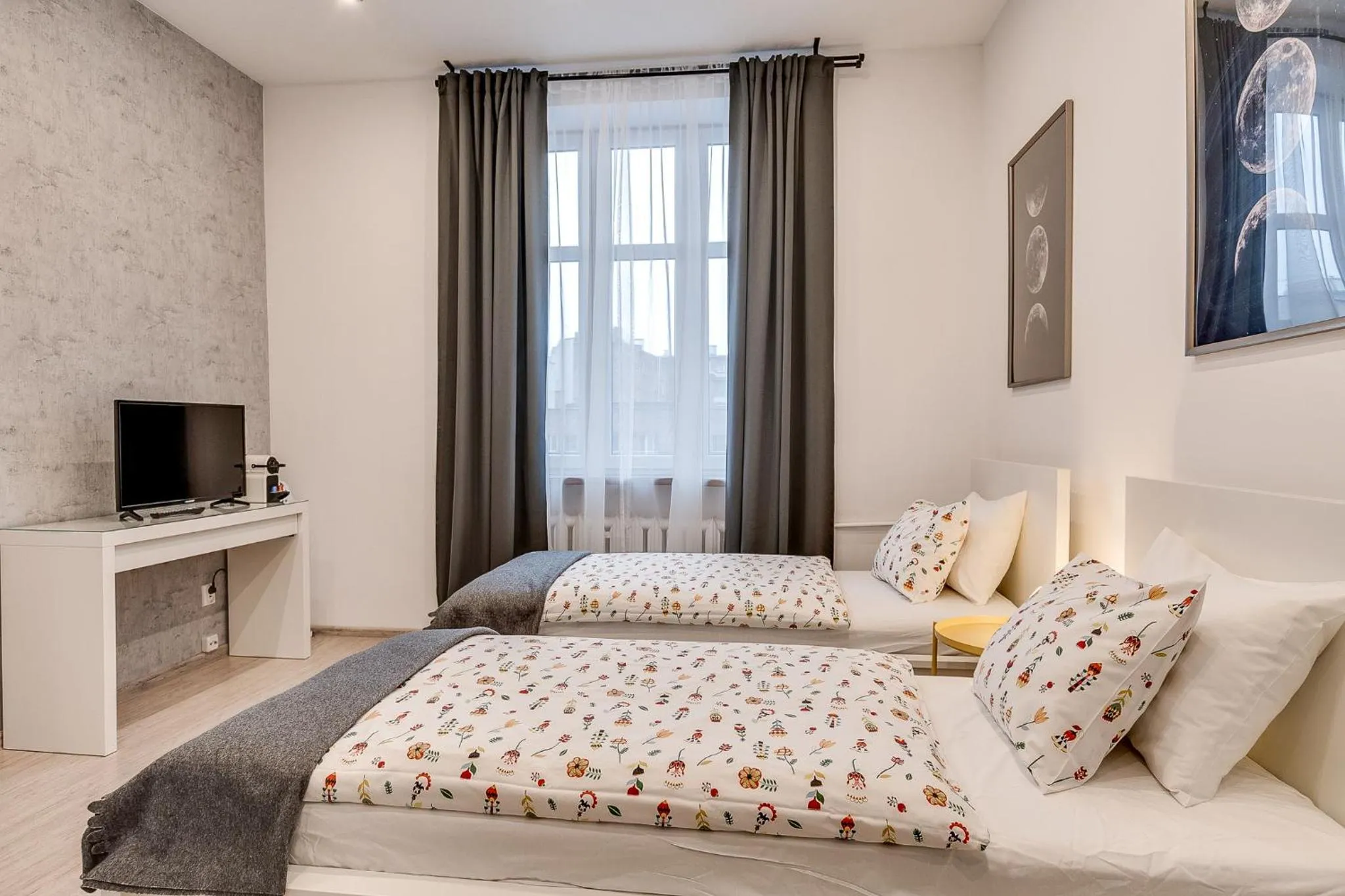 Bed in KATO Apartamenty Centrum