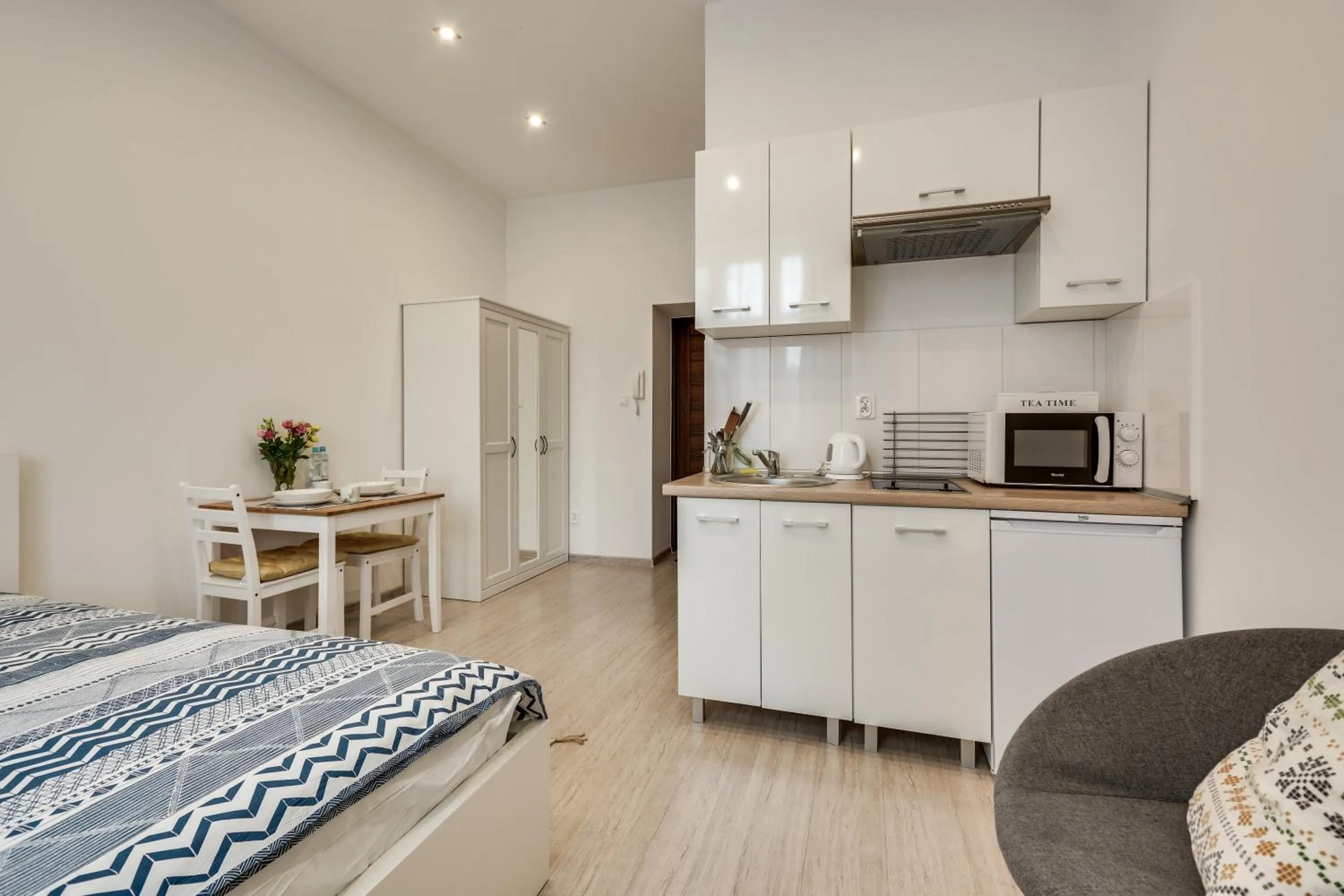 Kitchen or kitchenette in KATO Apartamenty Centrum