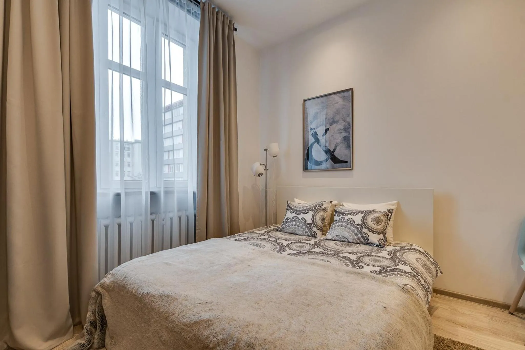 Bed in KATO Apartamenty Centrum