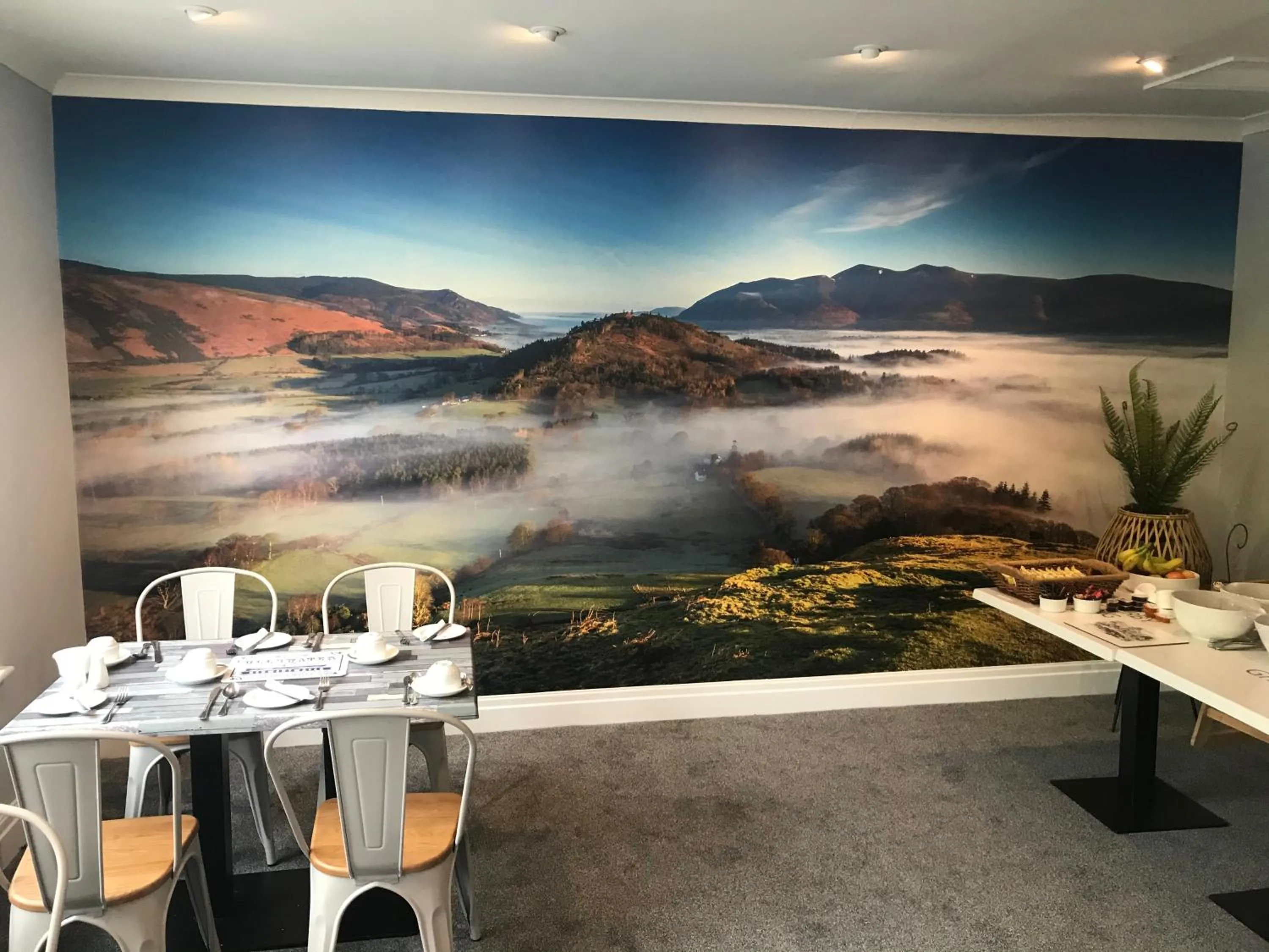 Dining area in Rickerby Grange