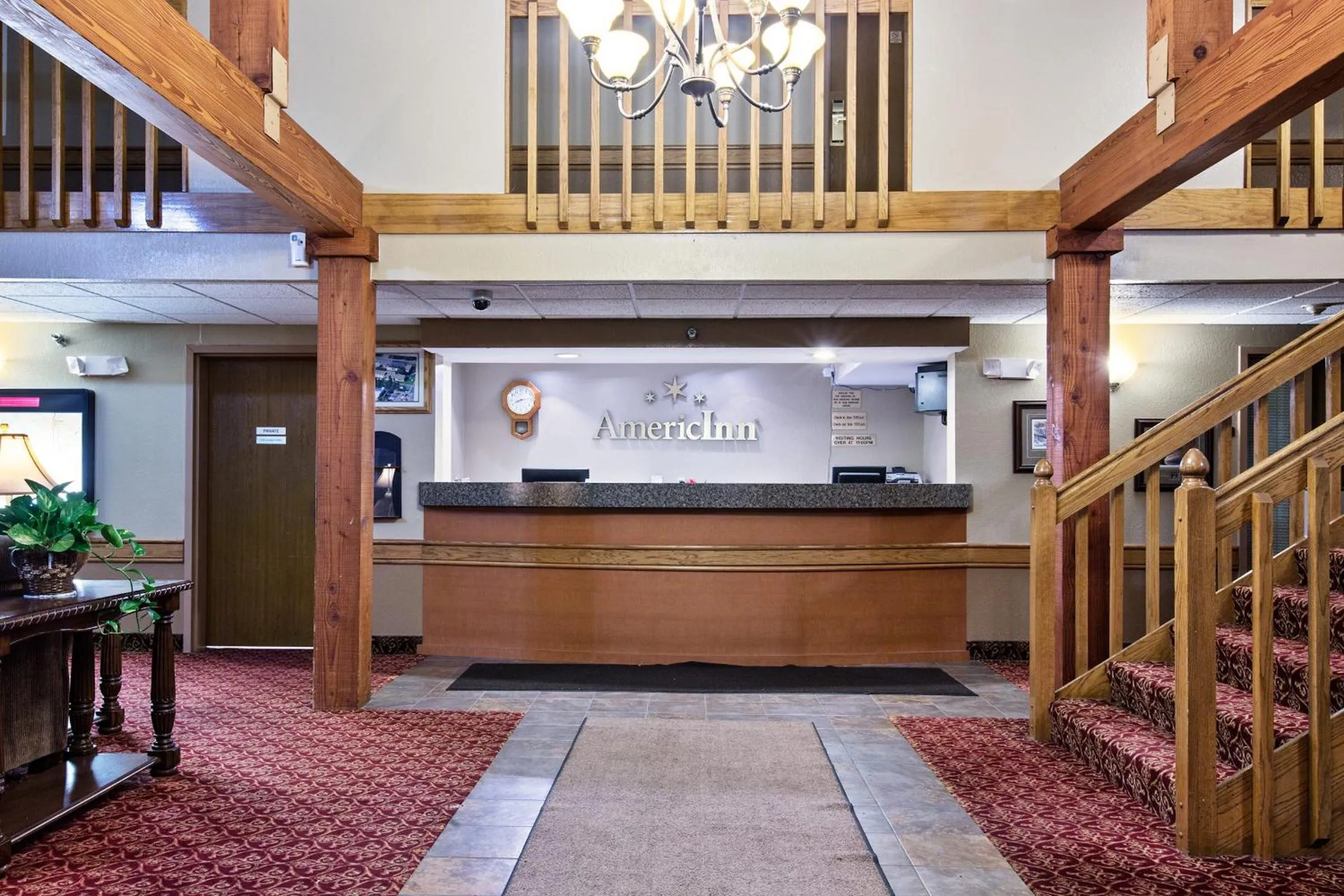 Lobby or reception in AmericInn by Wyndham Ham Lake