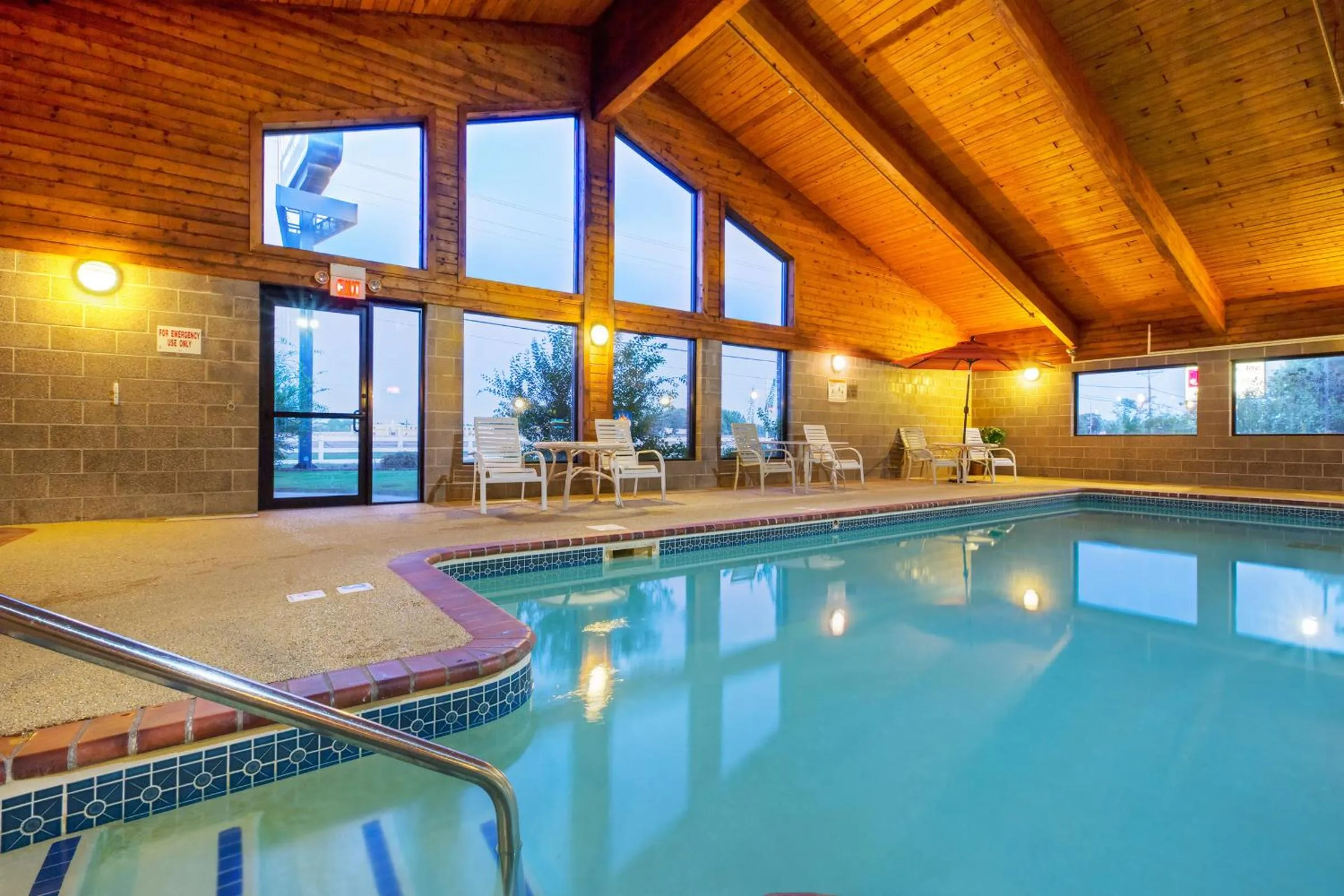 Swimming pool in AmericInn by Wyndham Ham Lake