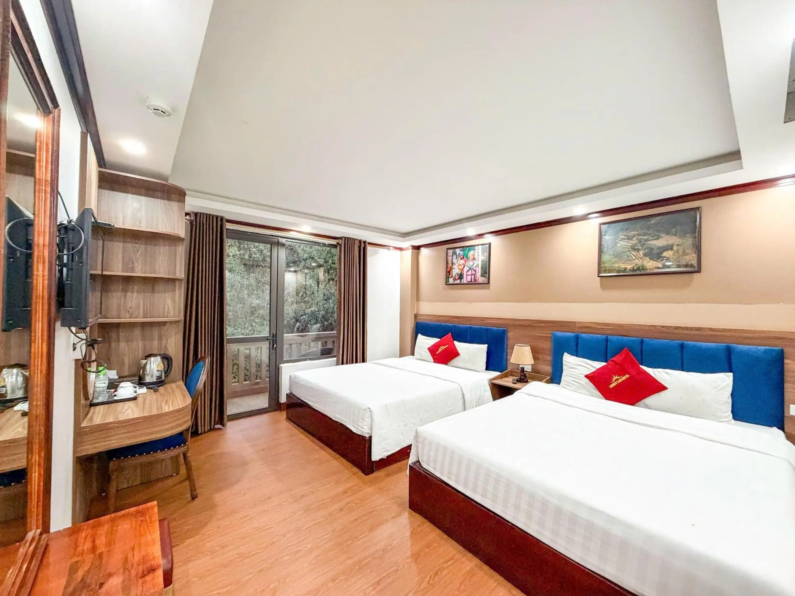 Bed in Liberty Sapa Hotel