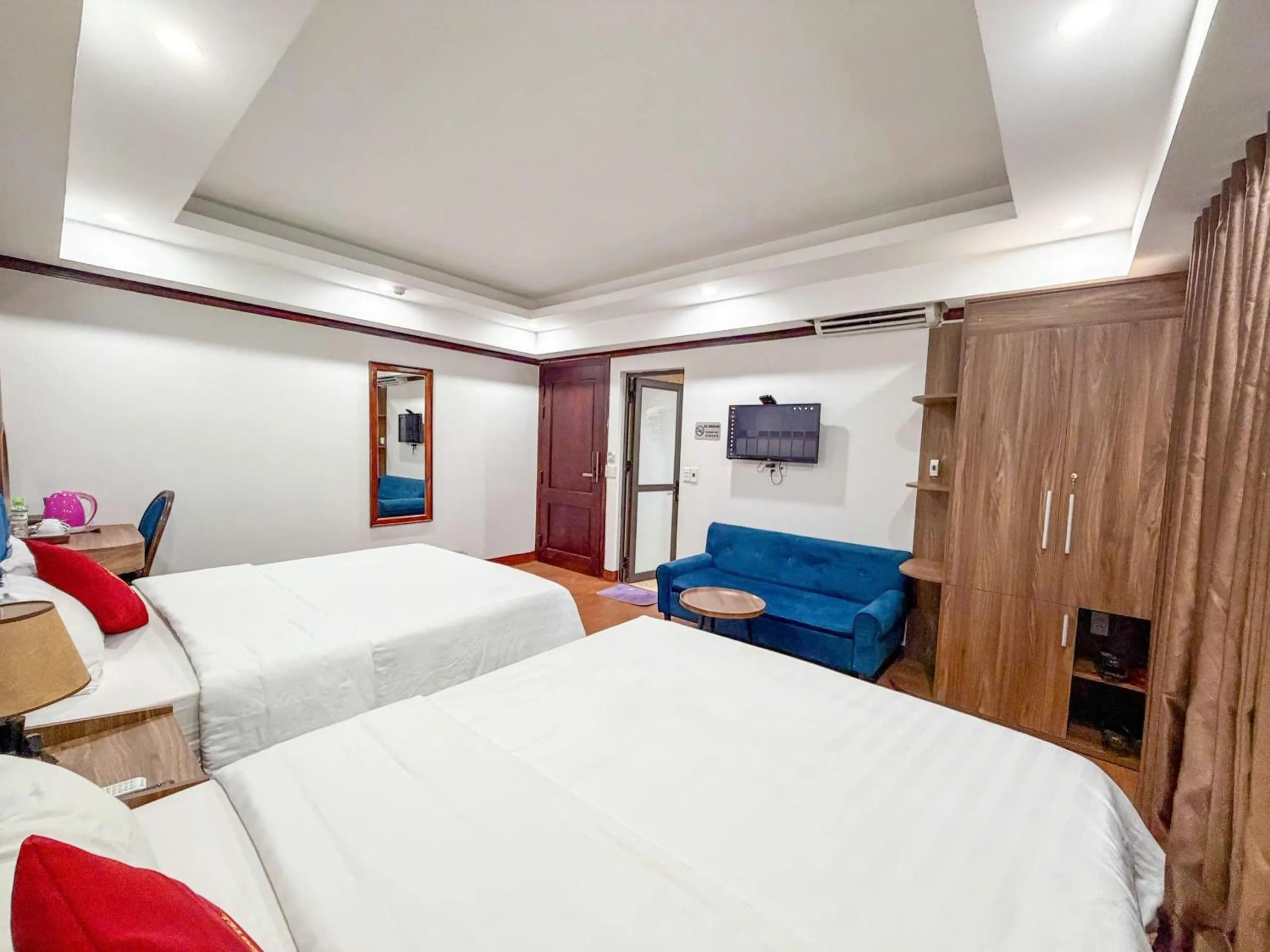 Bed in Liberty Sapa Hotel