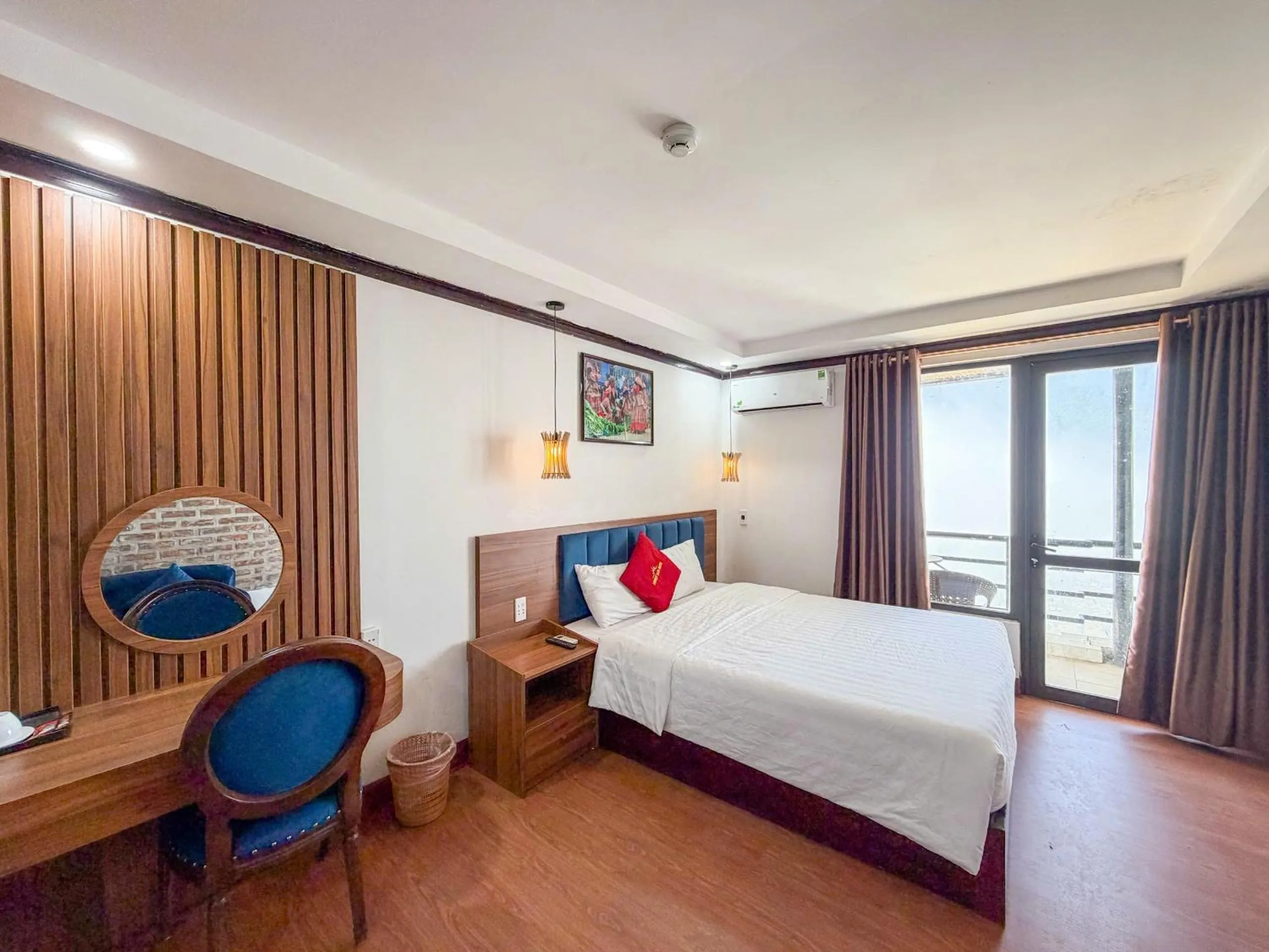 Bed in Liberty Sapa Hotel