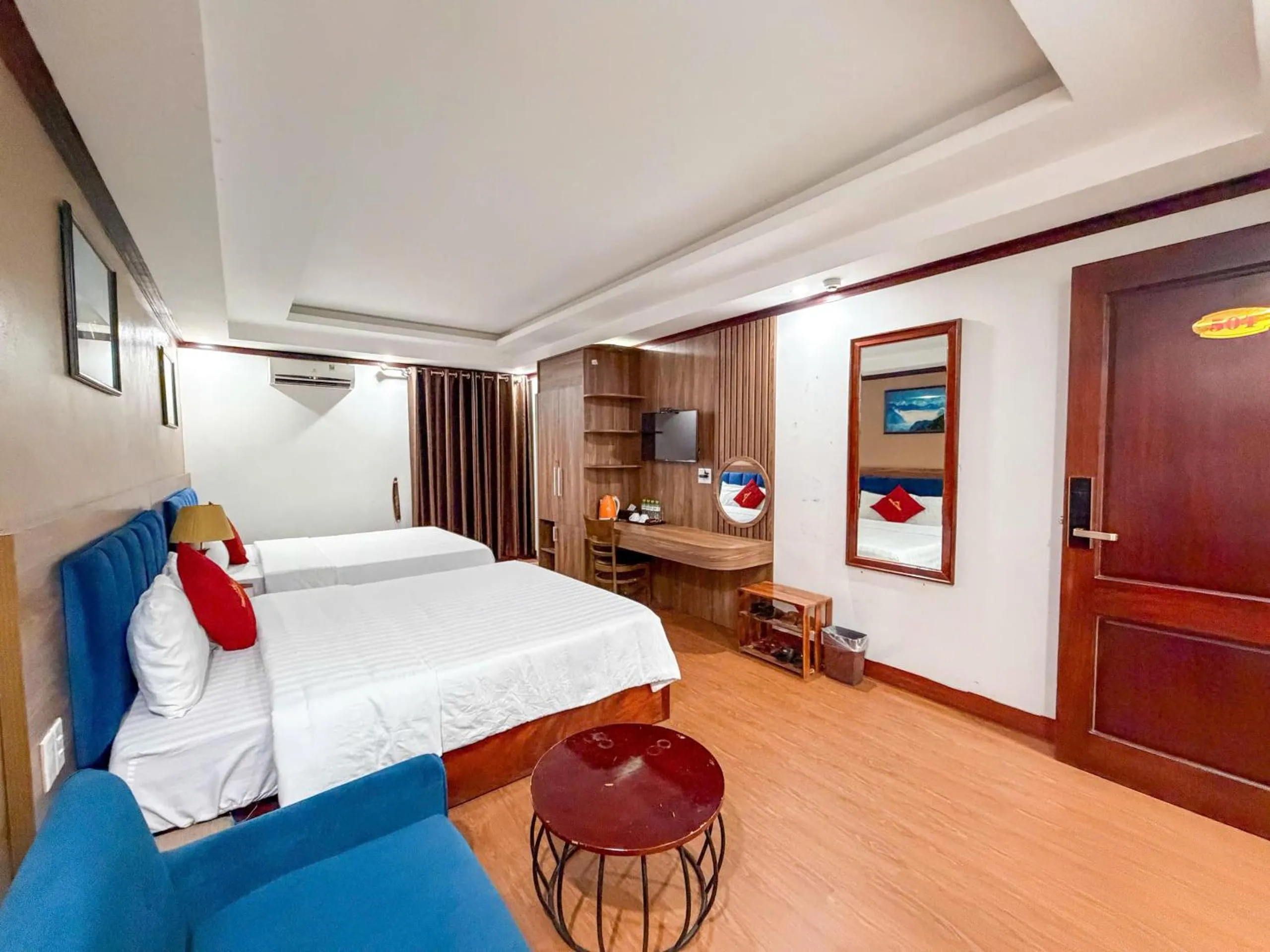 Bed in Liberty Sapa Hotel