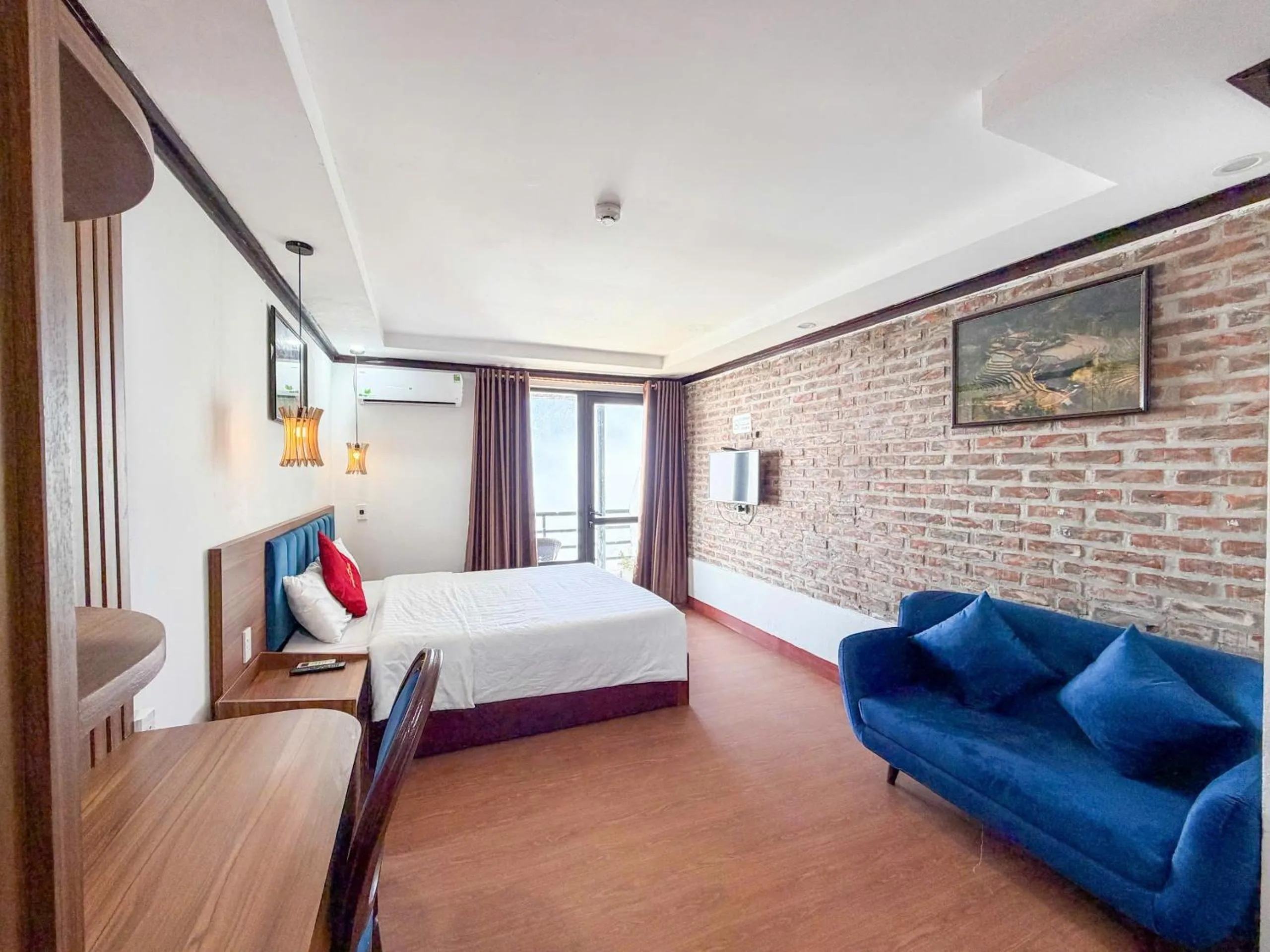 Bed in Liberty Sapa Hotel