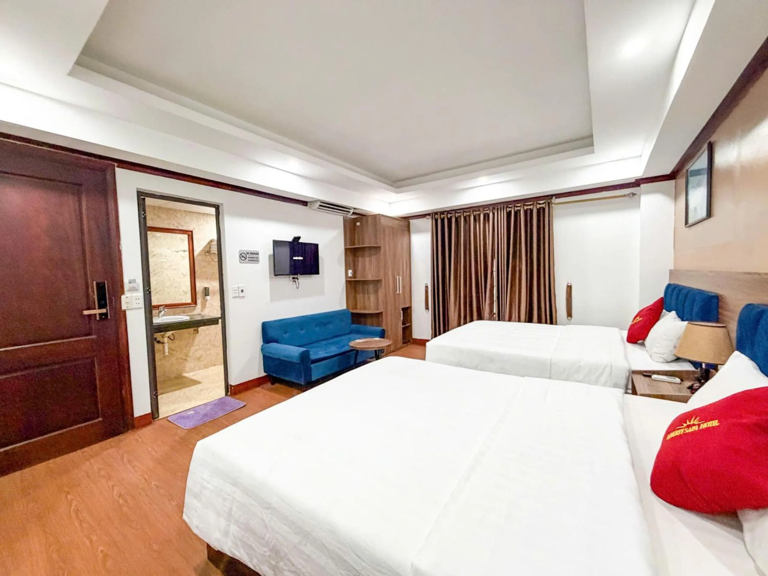 Bed in Liberty Sapa Hotel