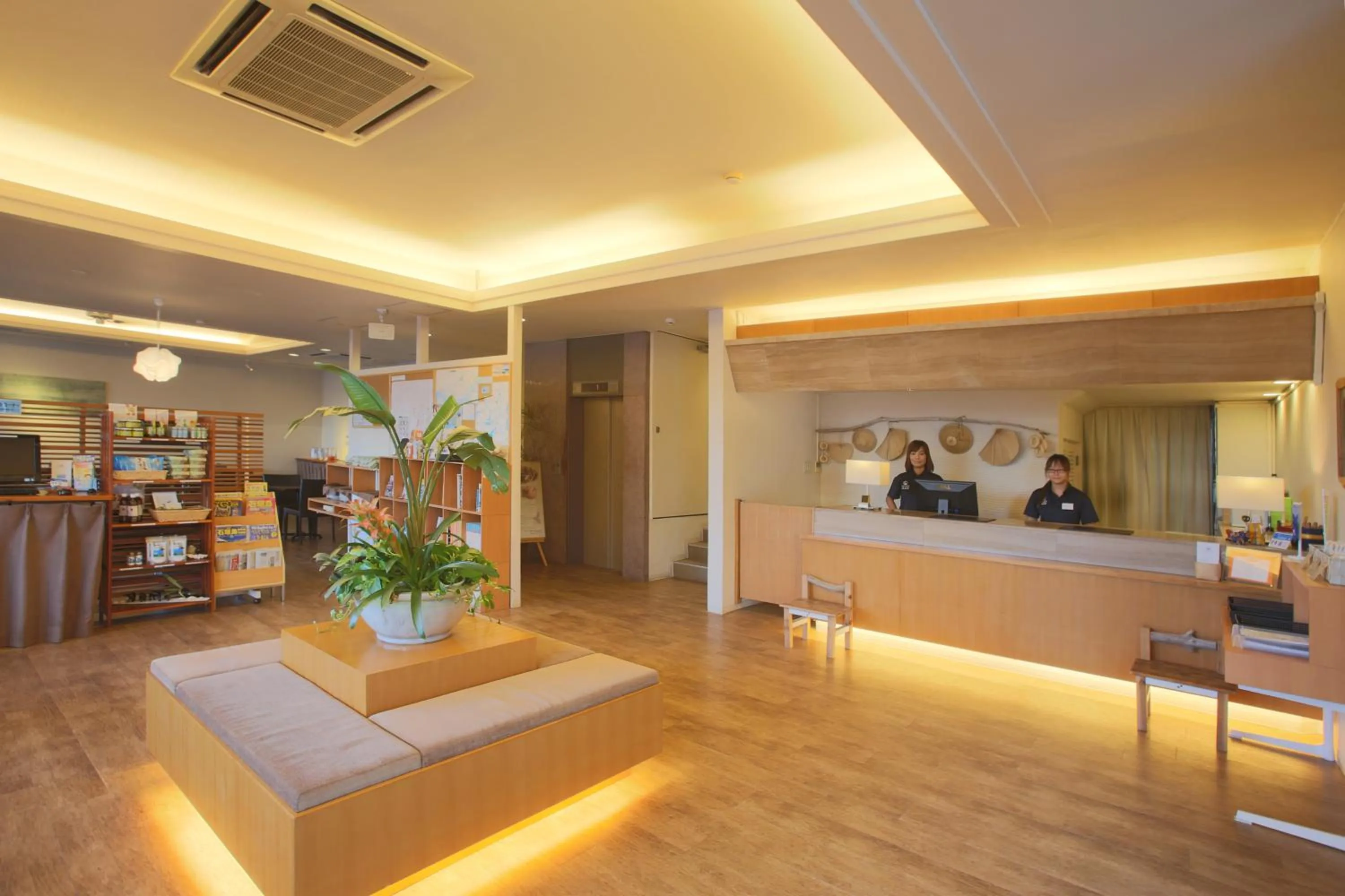 Lobby or reception in Ishigakijima Hotel Cucule