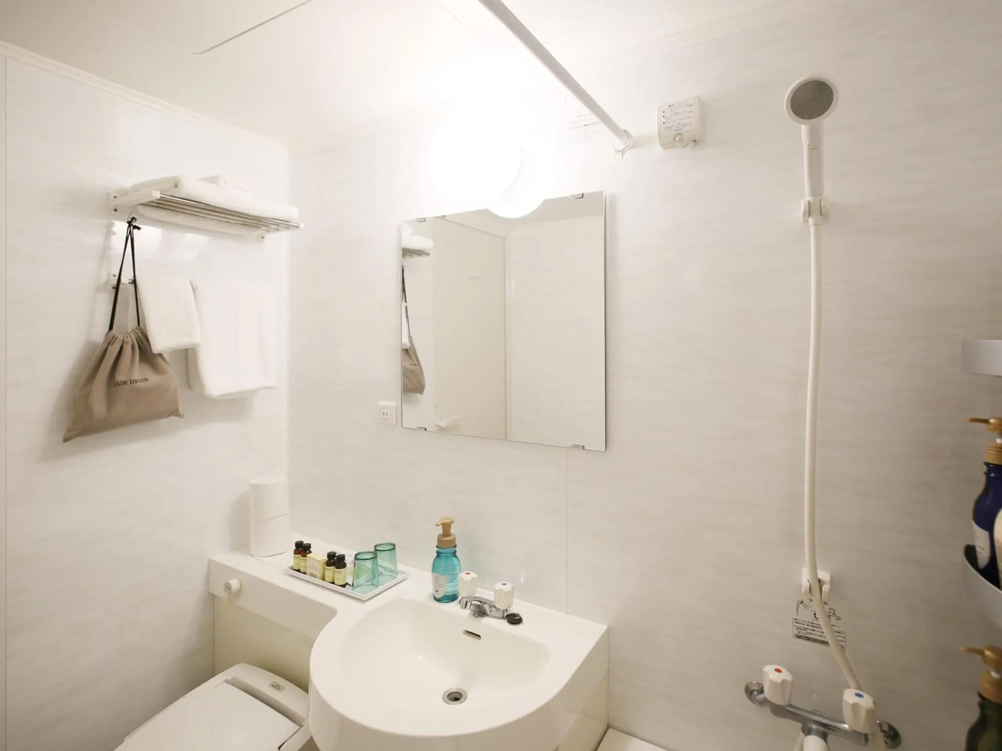 Shower in Ishigakijima Hotel Cucule