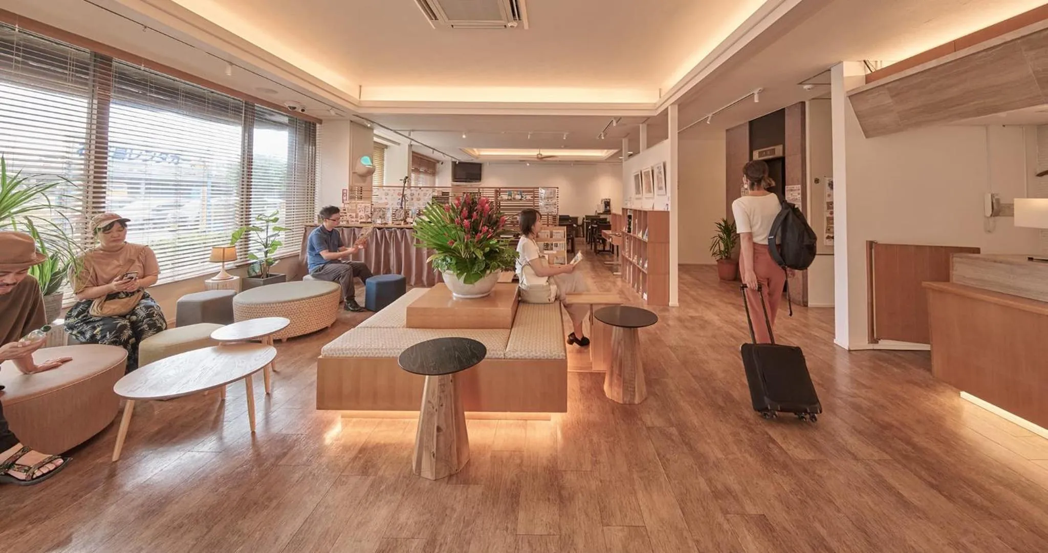 Lobby or reception in Ishigakijima Hotel Cucule