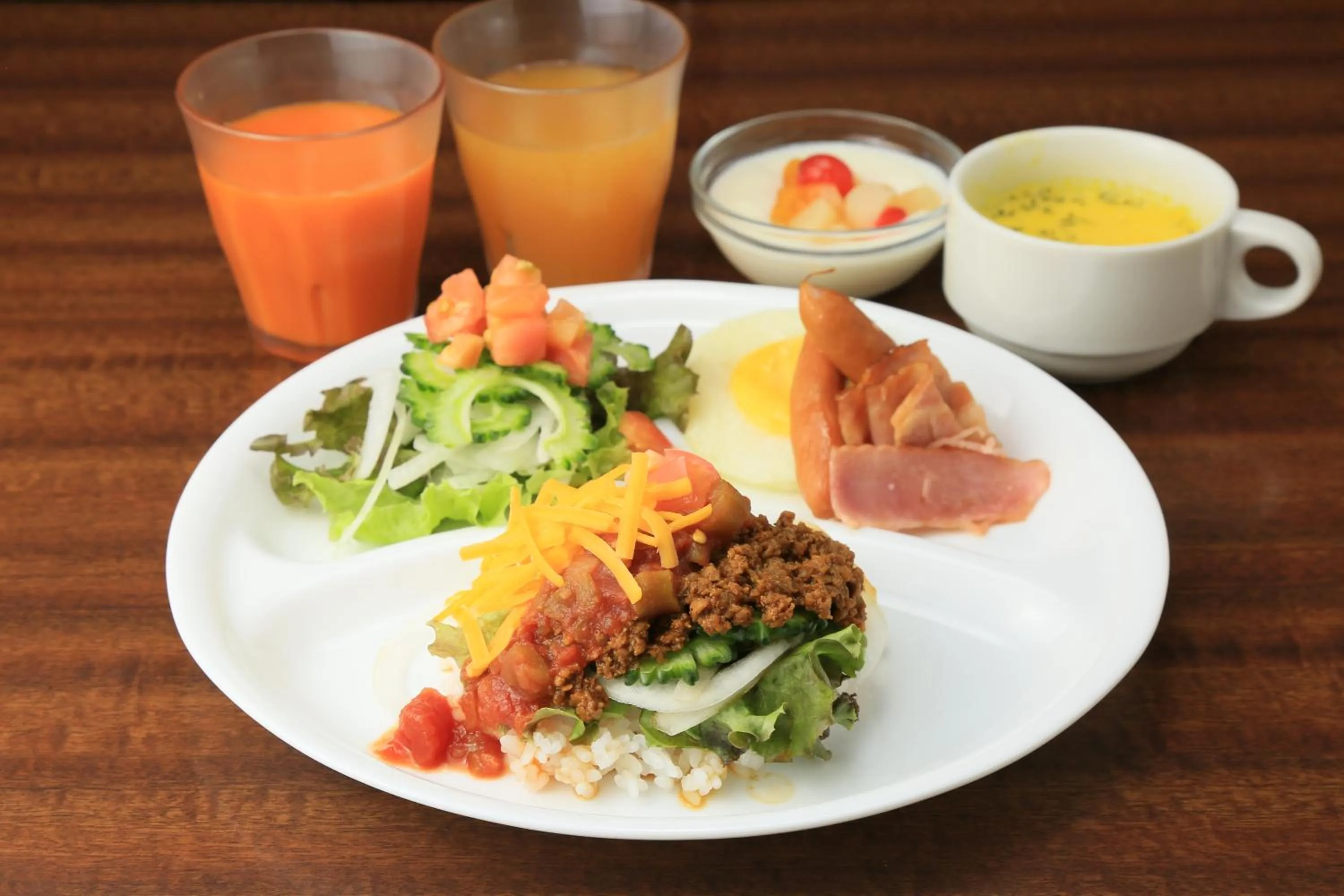 Breakfast in Ishigakijima Hotel Cucule