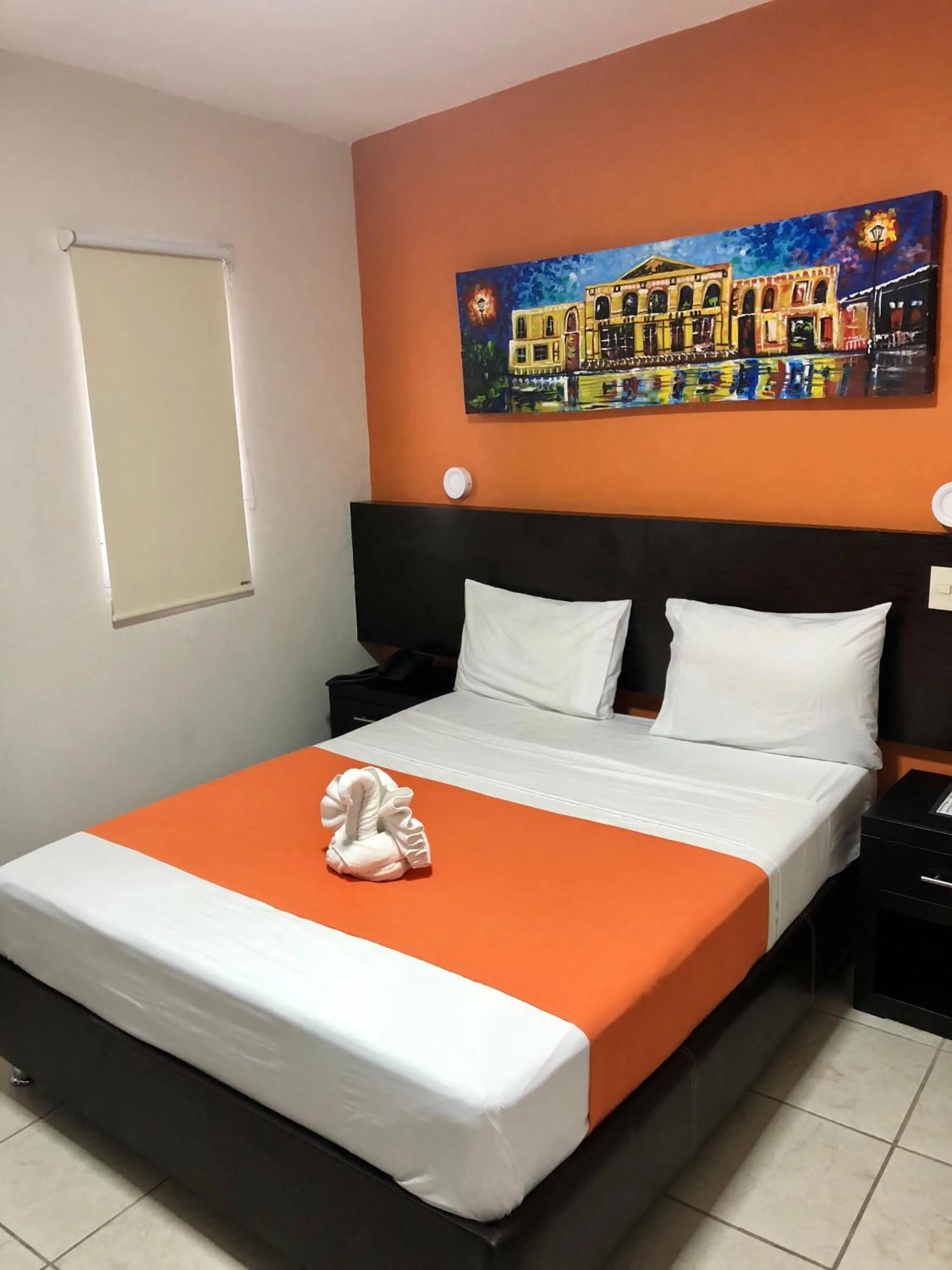 Bed in Hotel Belisario INN