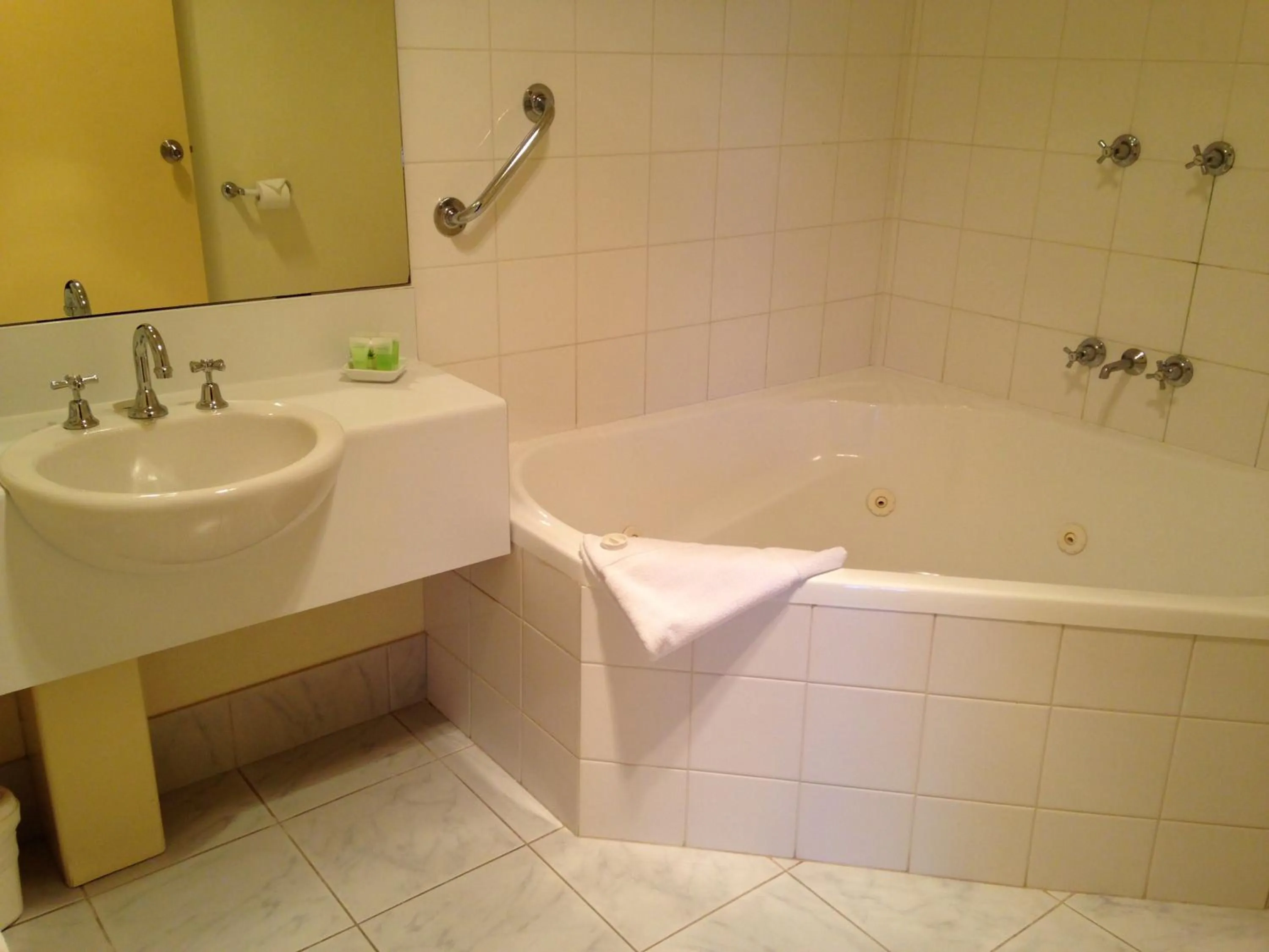 Bathroom in Hopkins House Motel and Apartments