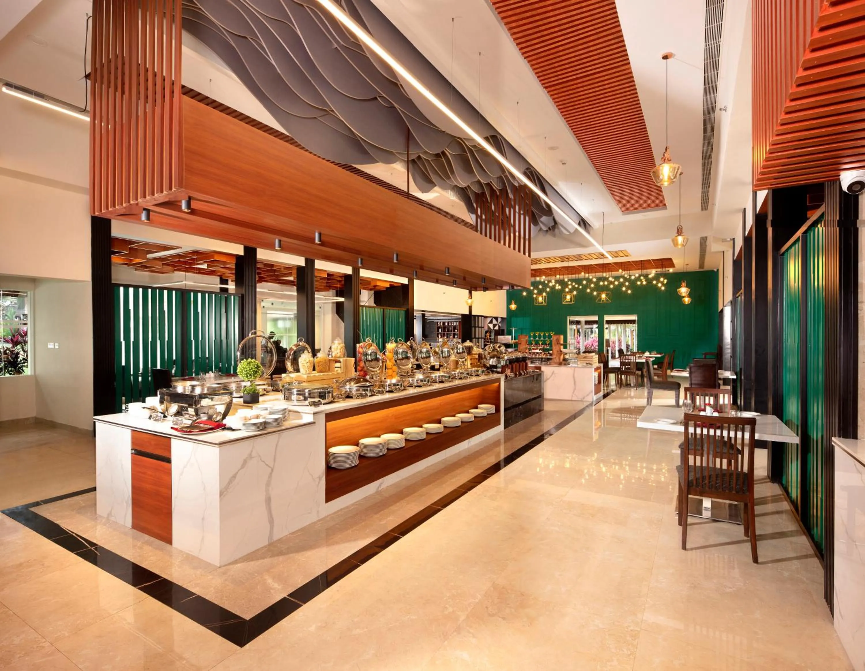 Restaurant/places to eat in Ramada Resort by Wyndham Kochi
