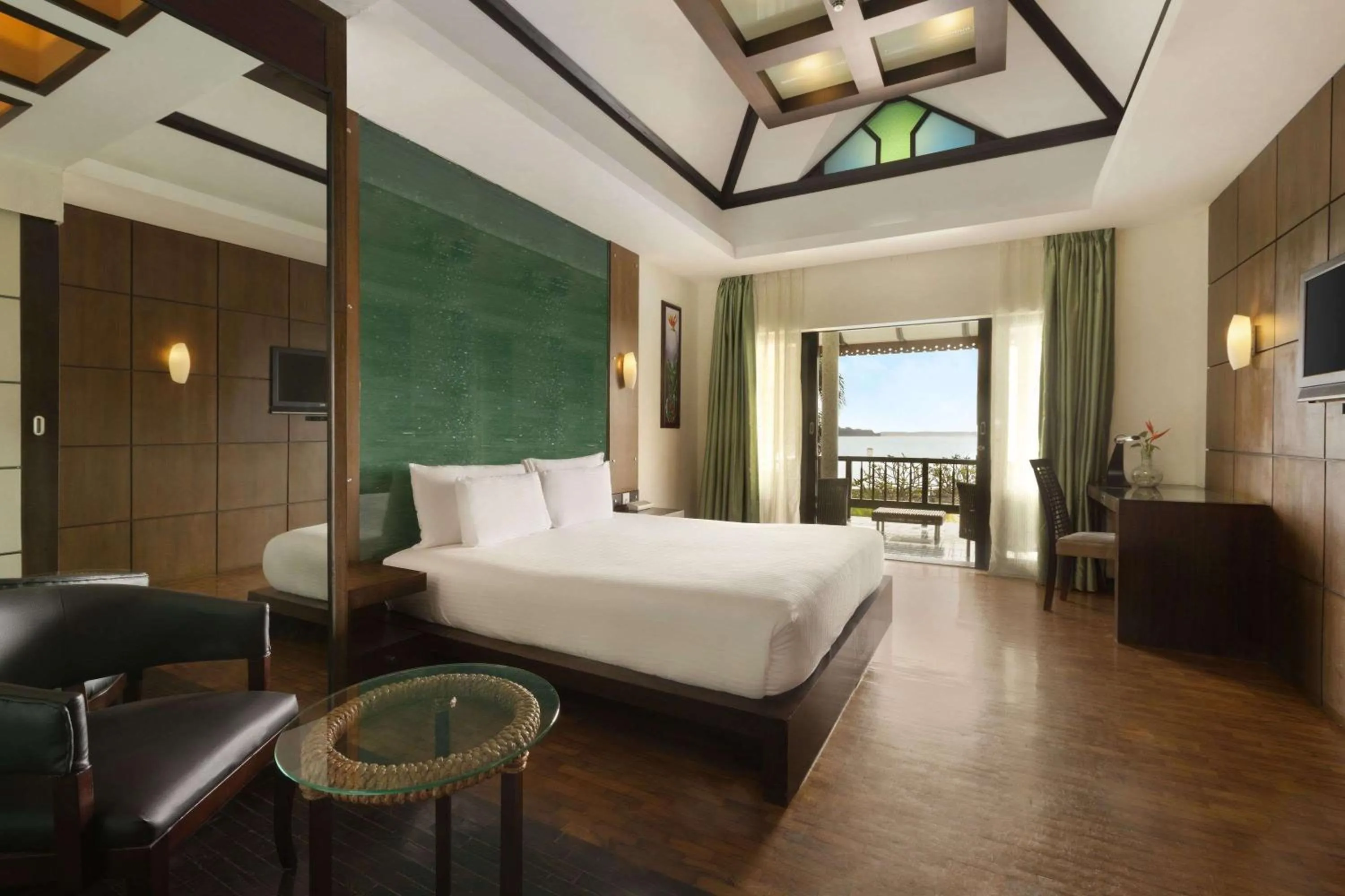 Photo of the whole room, Bed in Ramada Resort by Wyndham Kochi