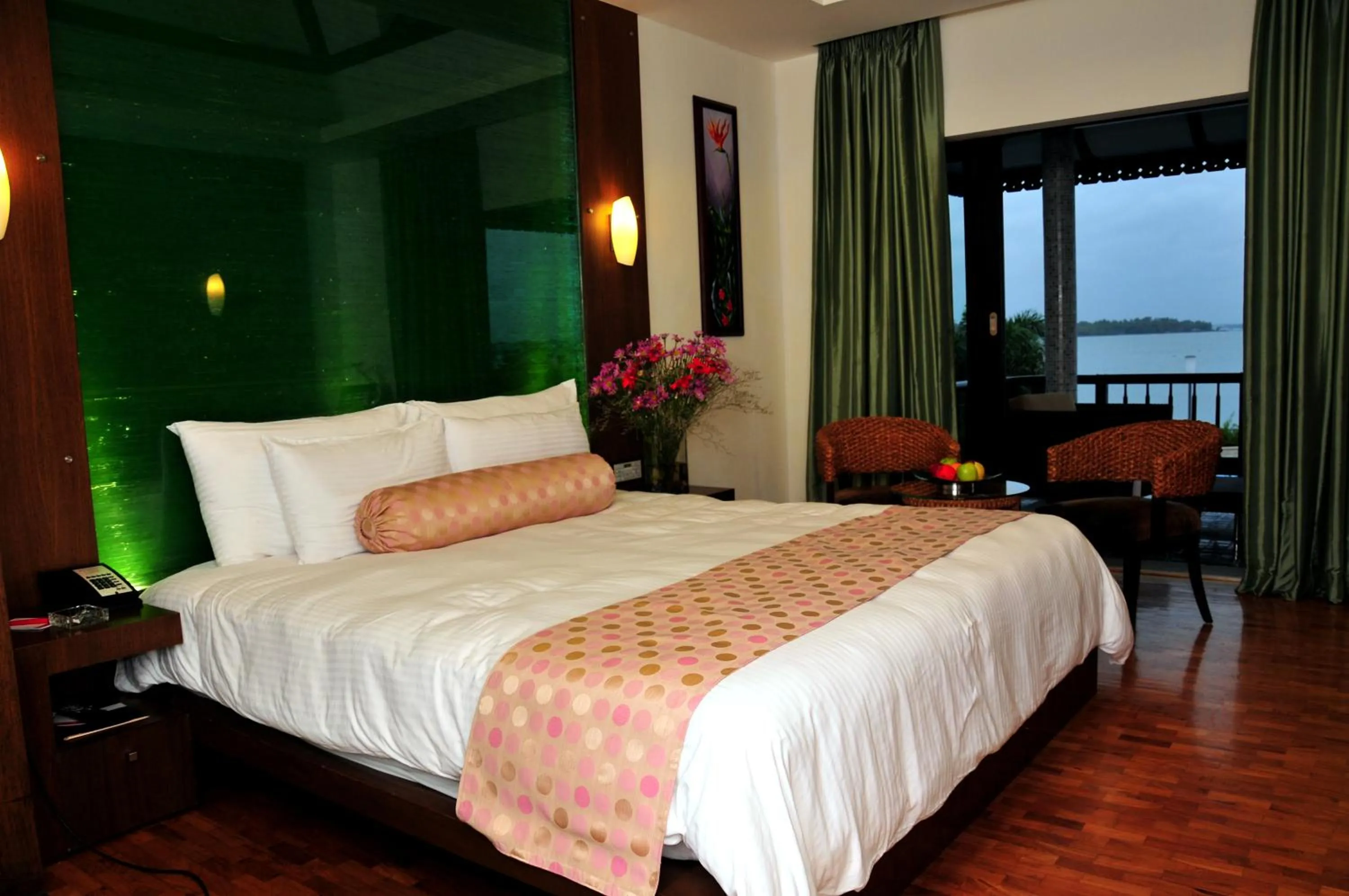 Photo of the whole room, Bed in Ramada Resort by Wyndham Kochi