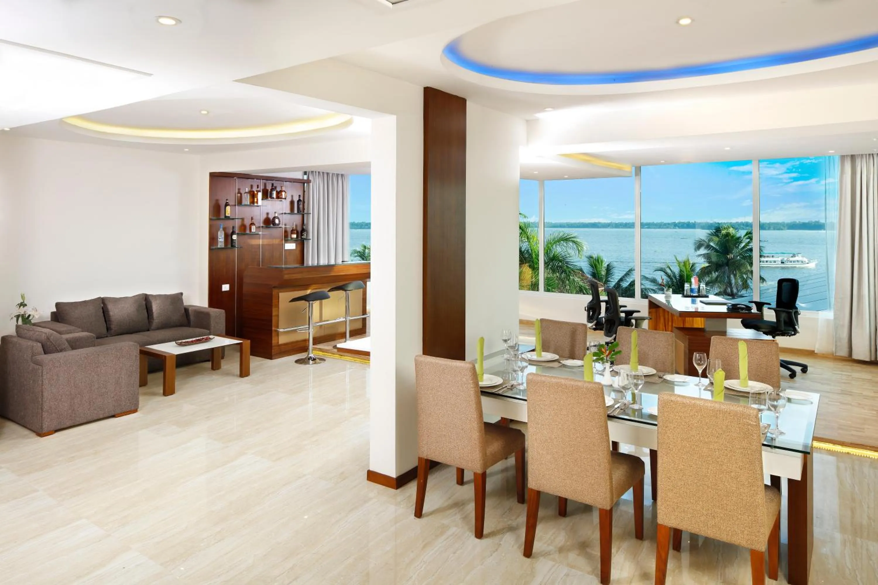 Dining area in Ramada Resort by Wyndham Kochi