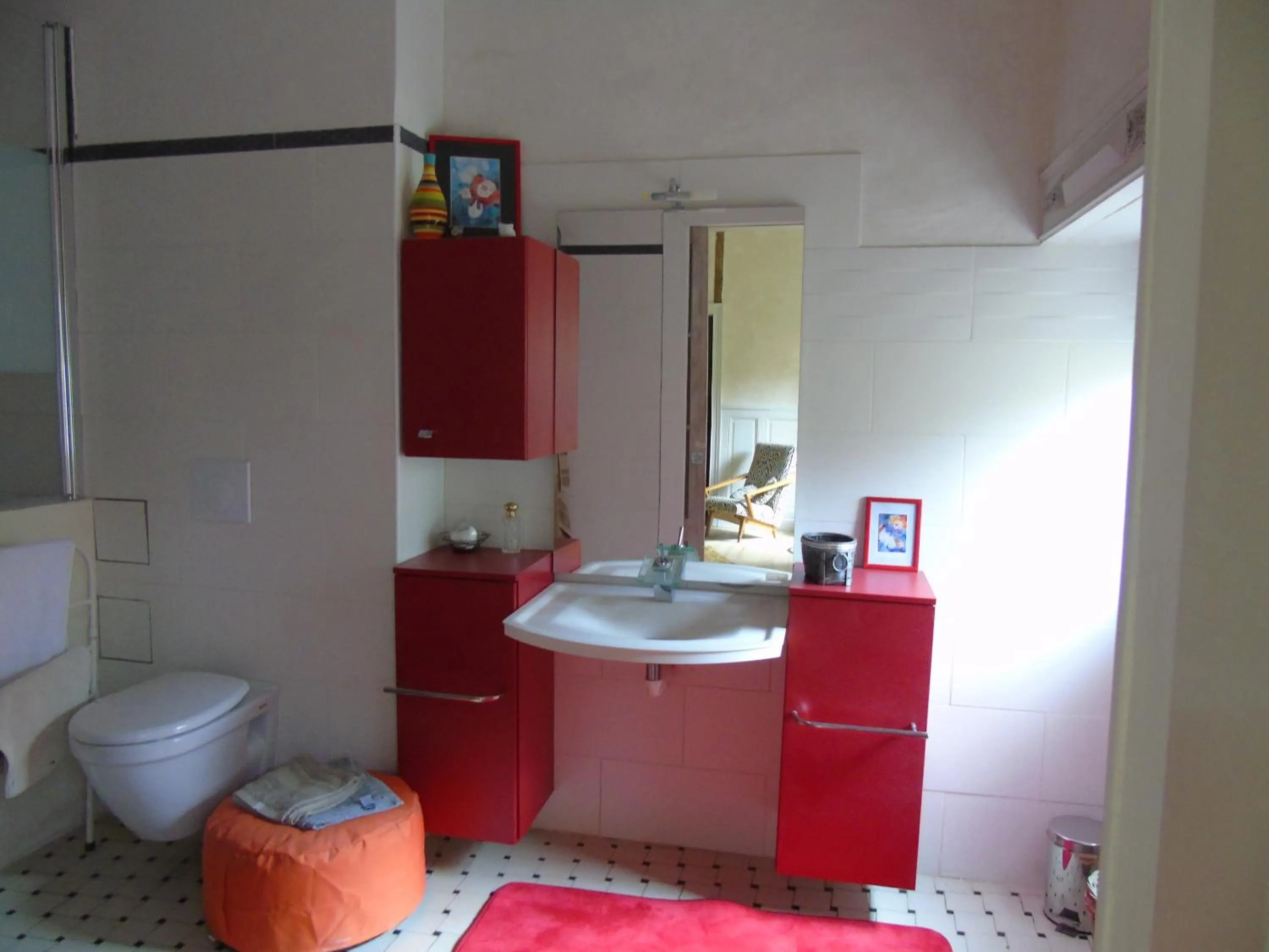 Bathroom in Eco Logis de Chantegrolle