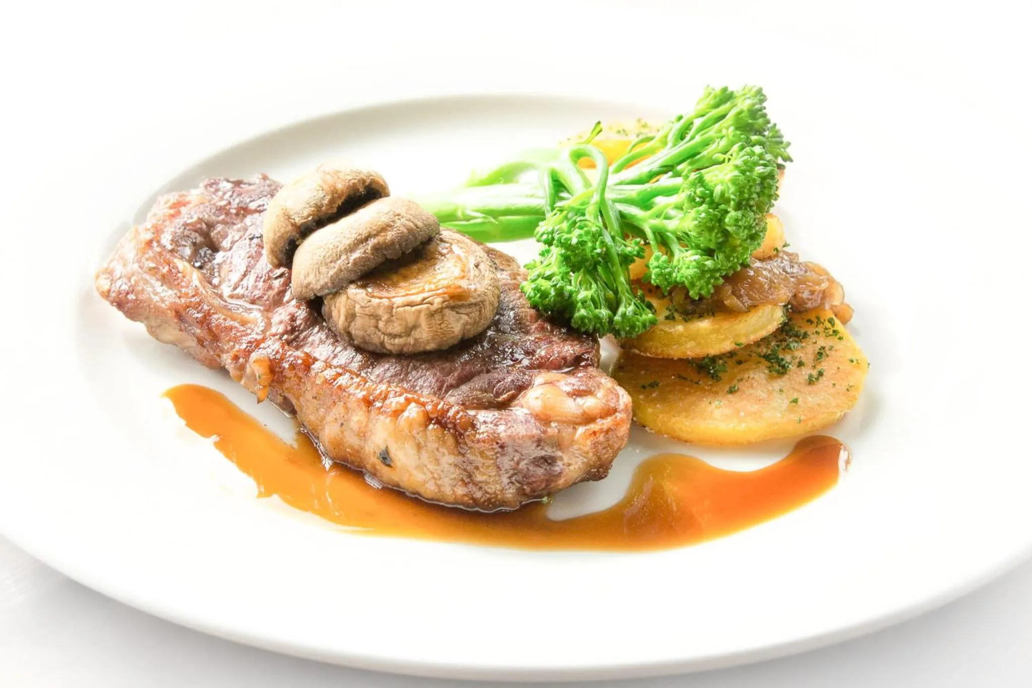 Food close-up in Lake St Clair Lodge