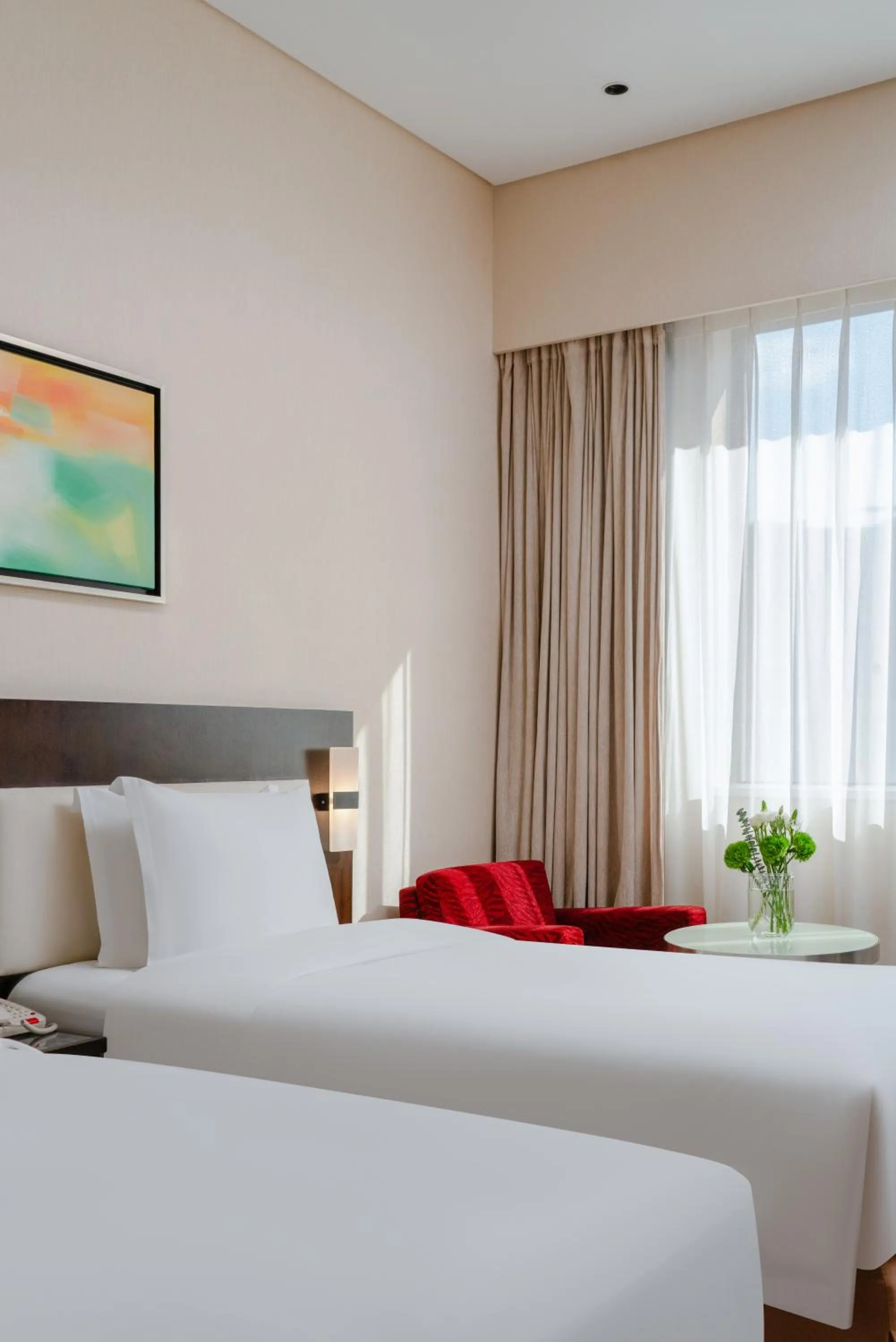 Bed in Holiday Inn Express Chengdu Gulou