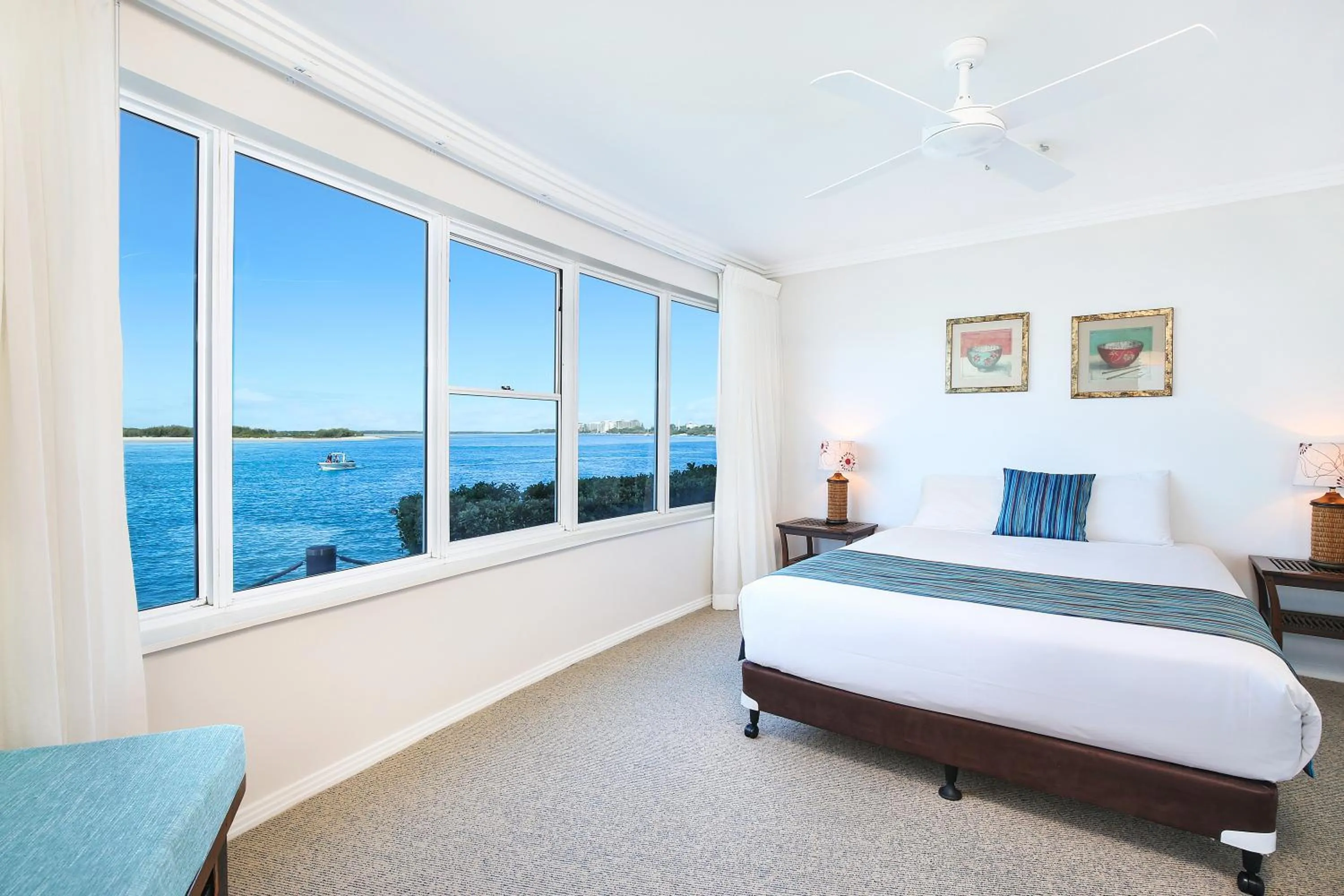 Bedroom, Bed in Watermark Resort Caloundra