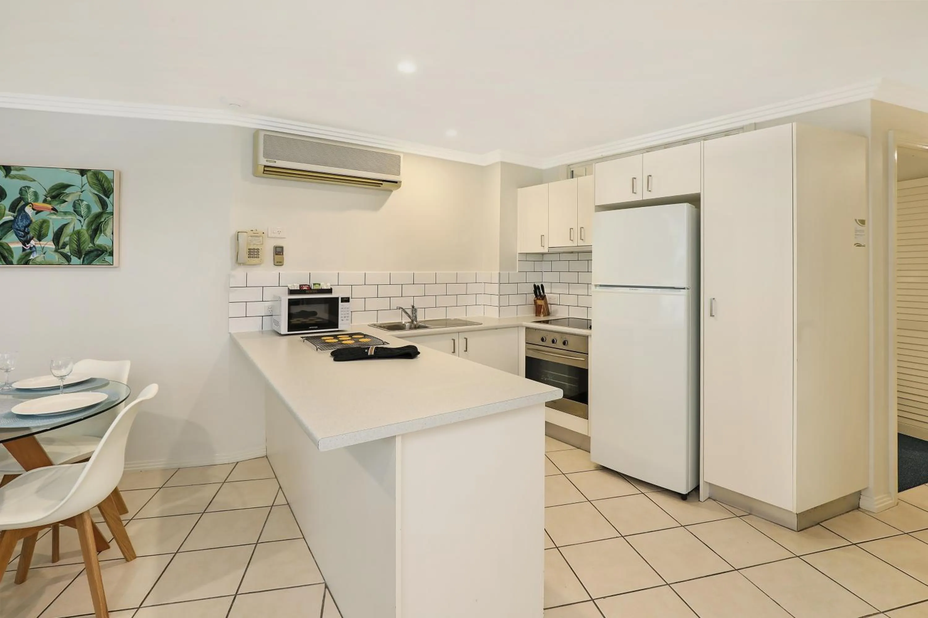 kitchen in Watermark Resort Caloundra