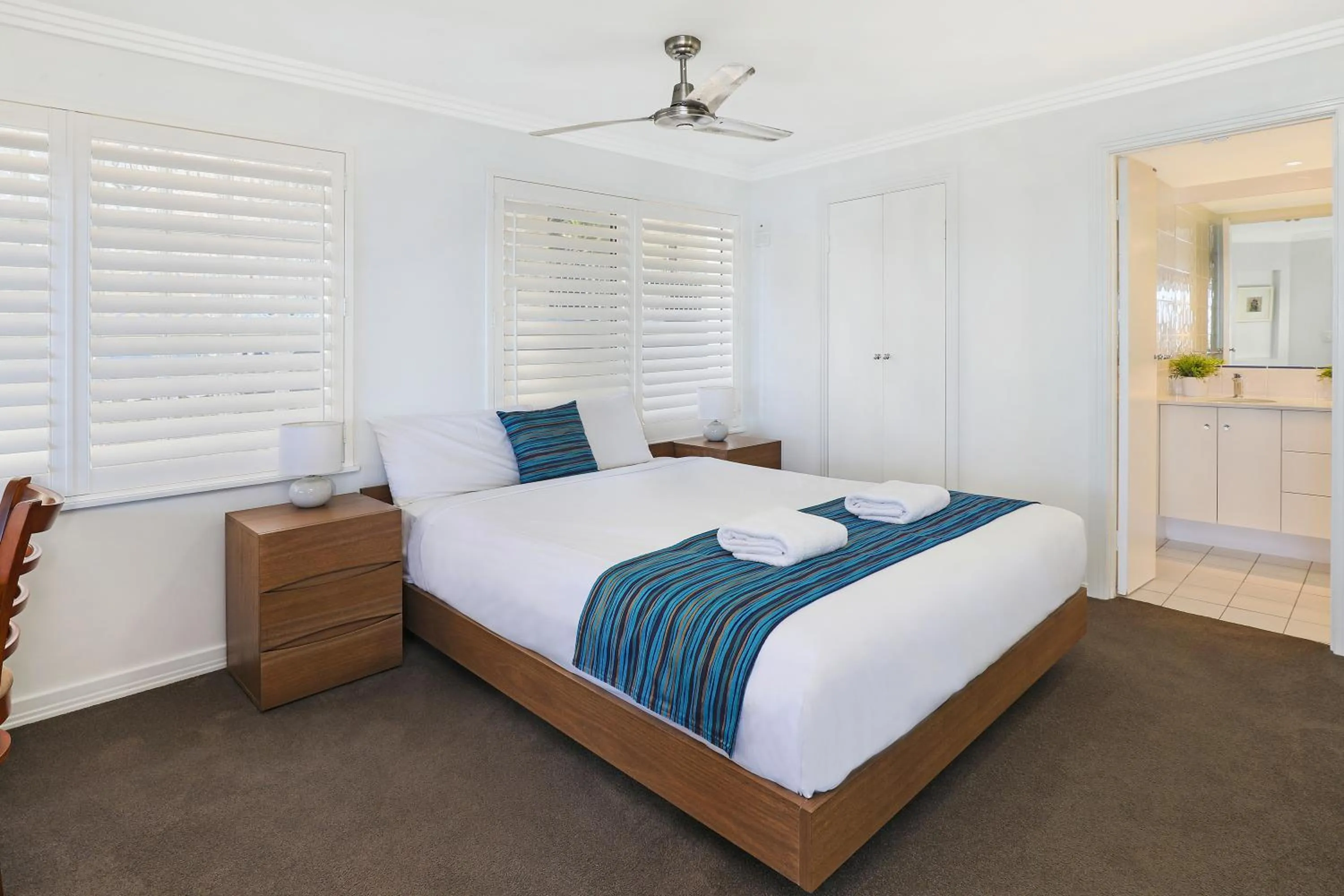 Bedroom, Bed in Watermark Resort Caloundra
