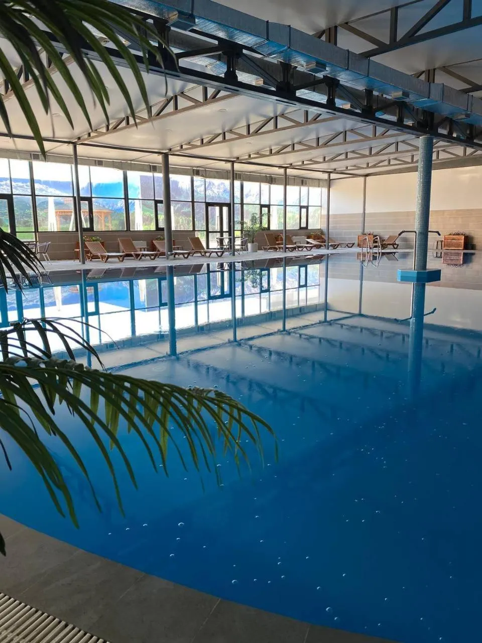 Swimming pool in Grand Nur Plaza Hotel