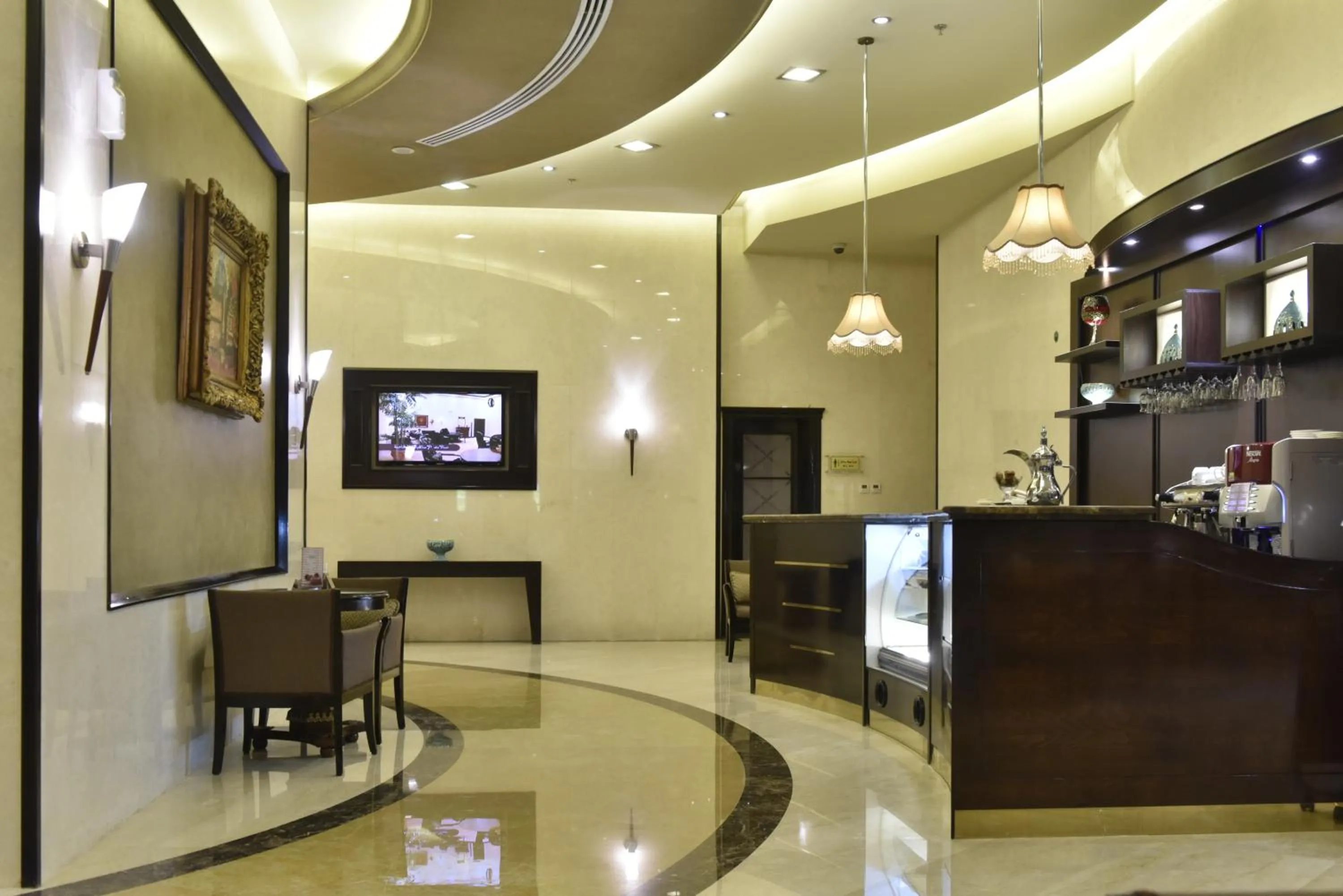 Lobby or reception in Awaliv Hotel