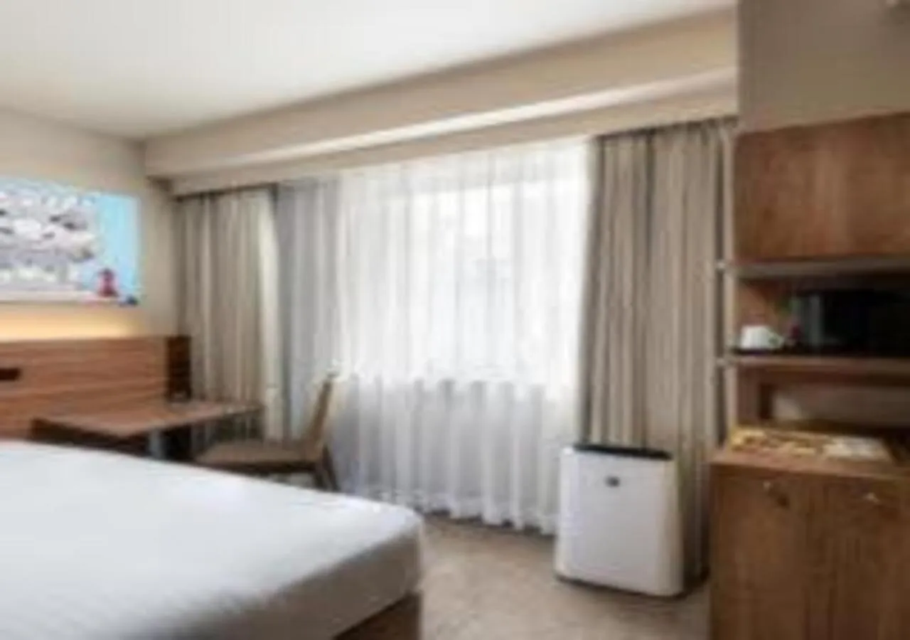 Bedroom, Bed in Noku Osaka