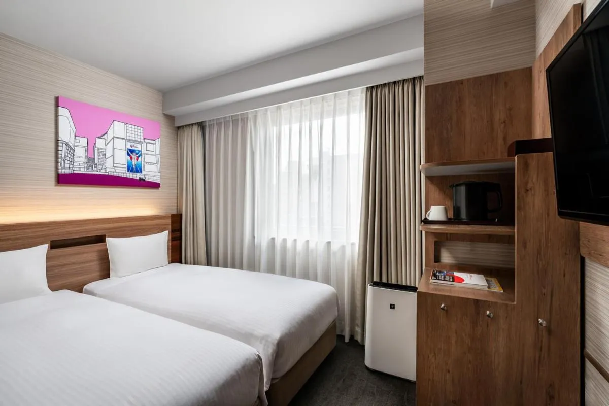 Superior Twin Room in Noku Osaka