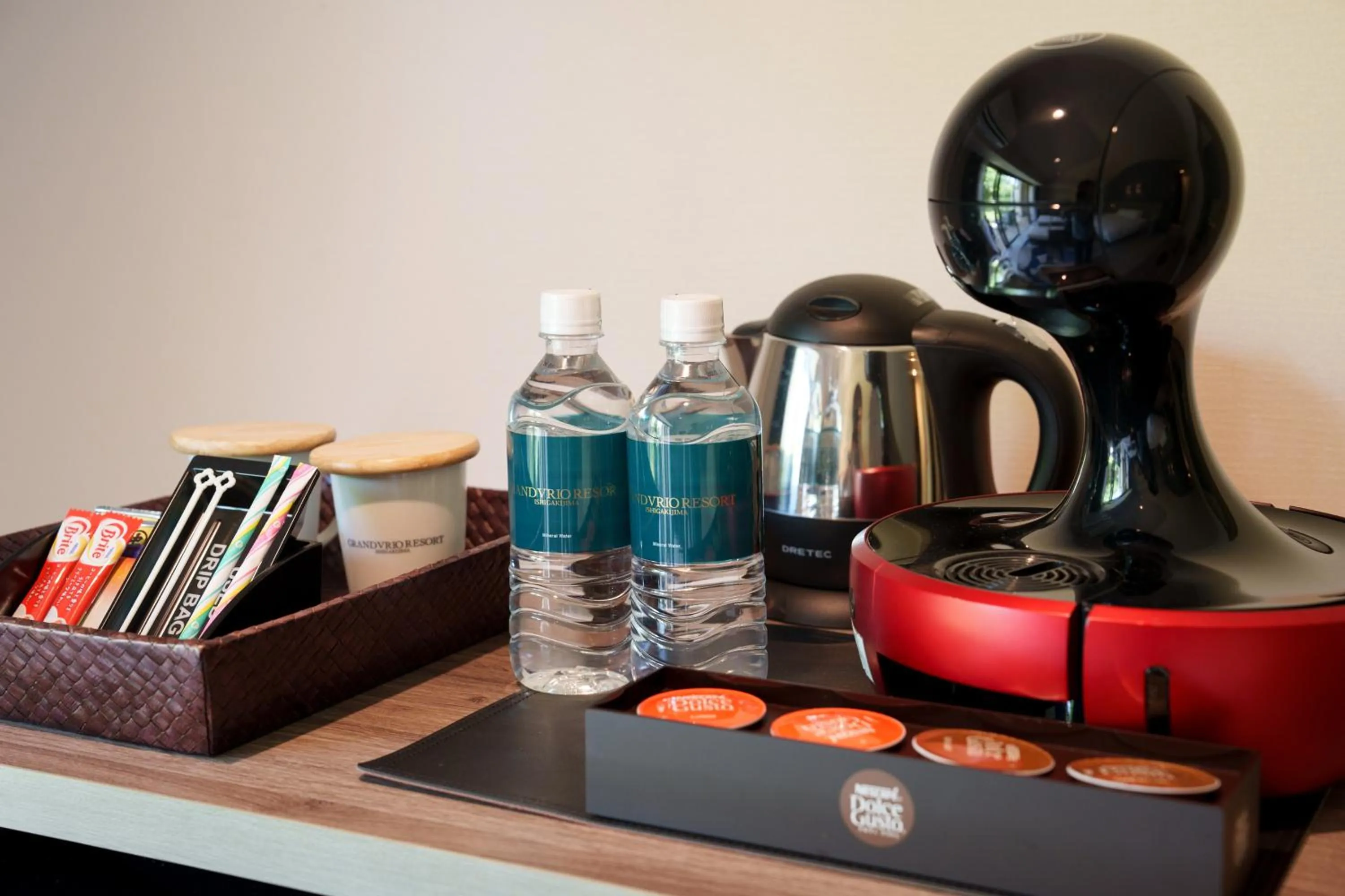 Coffee/tea facilities in GRANDVRIORESORT ISHIGAKIJIMA Ocean's Wing & Villa Garden