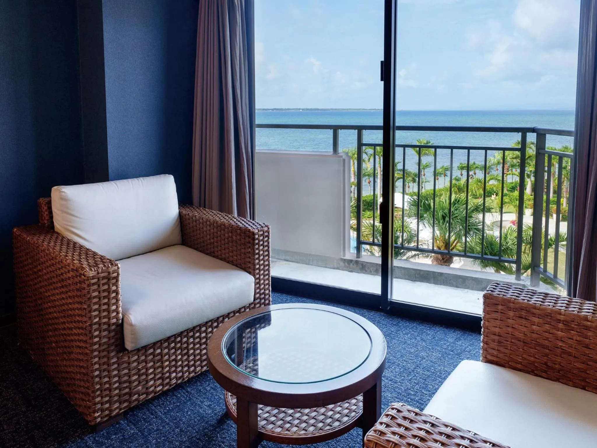 Sea view in GRANDVRIORESORT ISHIGAKIJIMA Ocean's Wing & Villa Garden