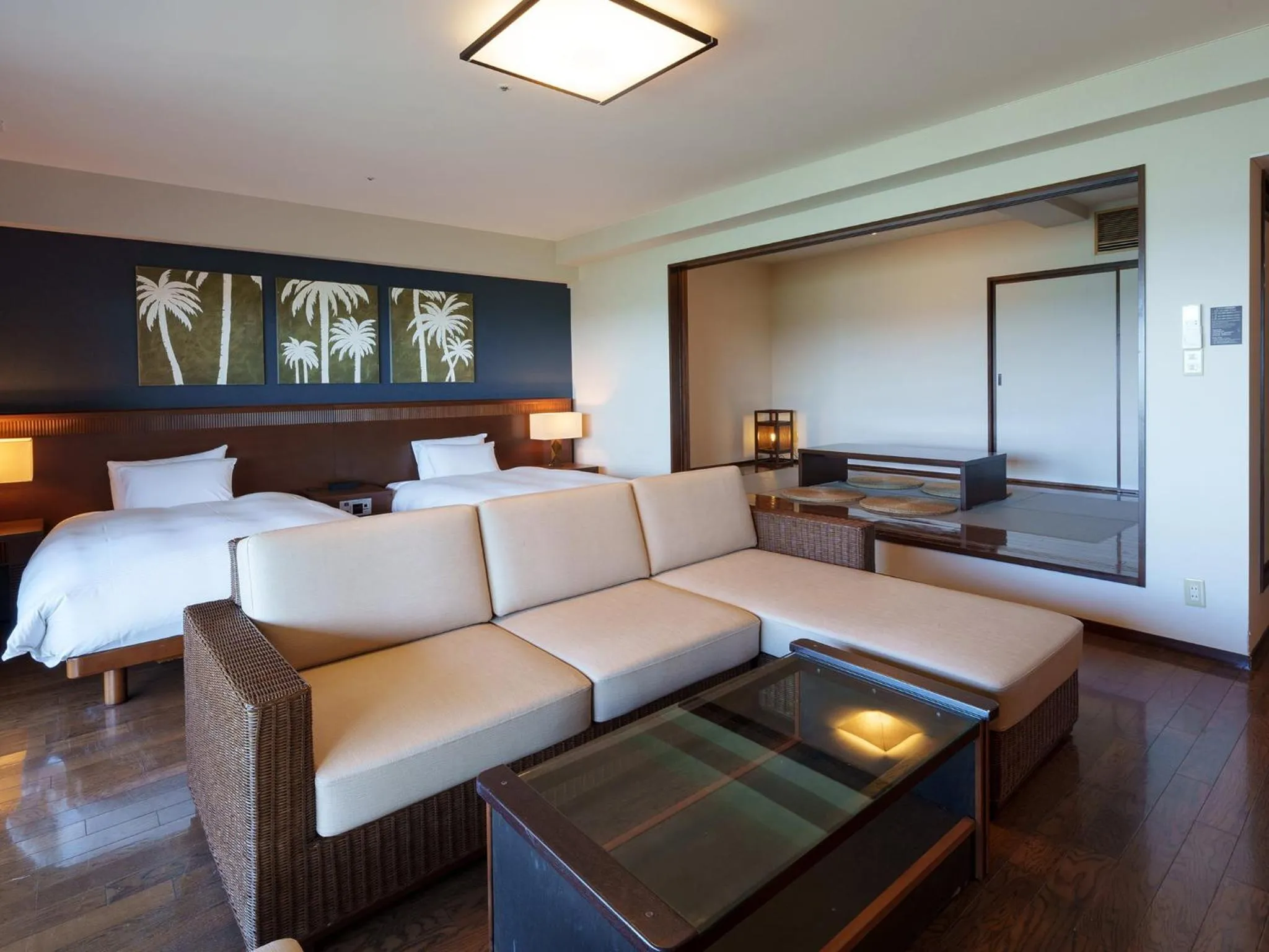 Bedroom, Bed in GRANDVRIORESORT ISHIGAKIJIMA Ocean's Wing & Villa Garden