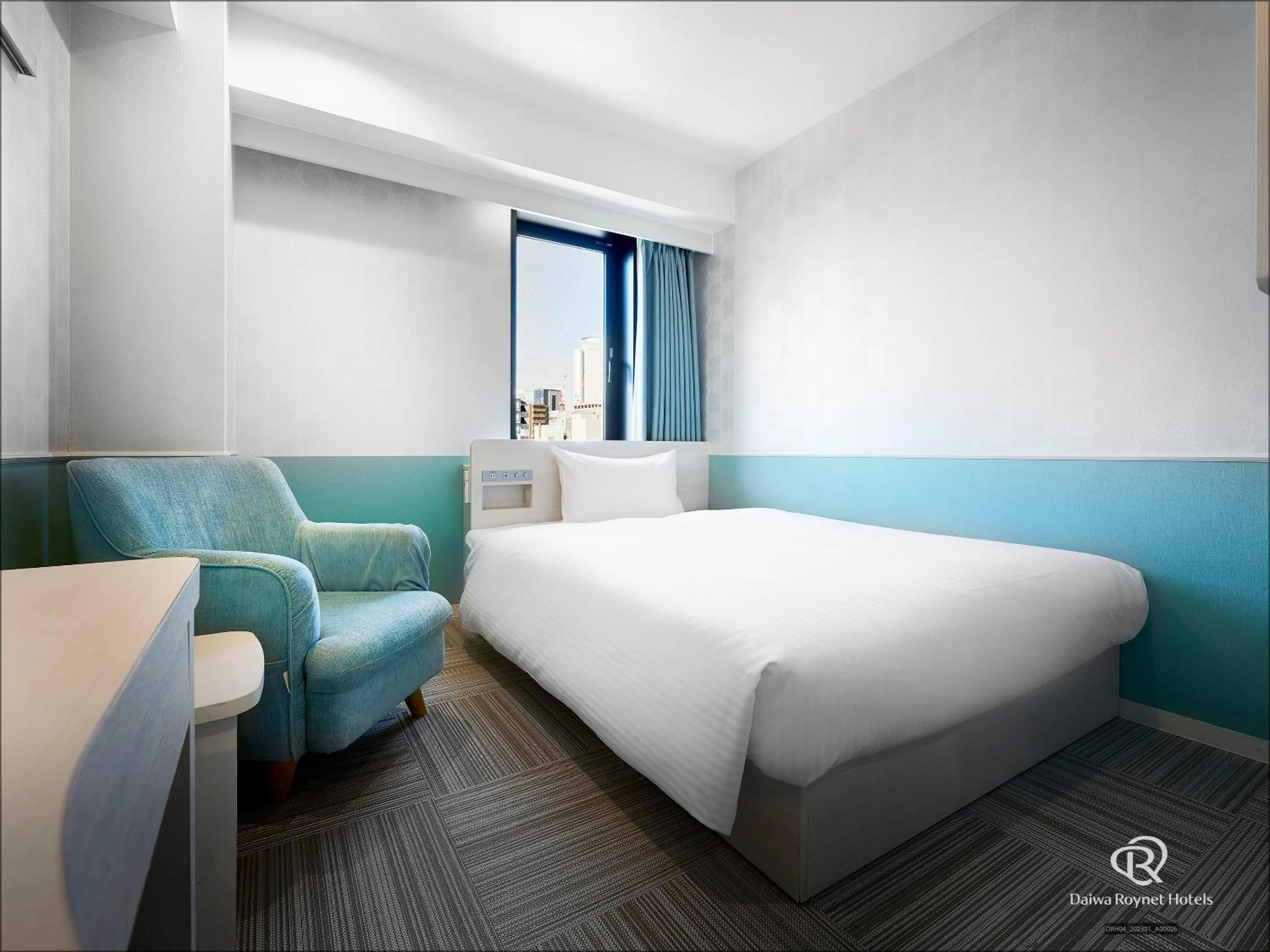 Bed in DEL style Nagoya Nayabashi by Daiwa Roynet Hotel