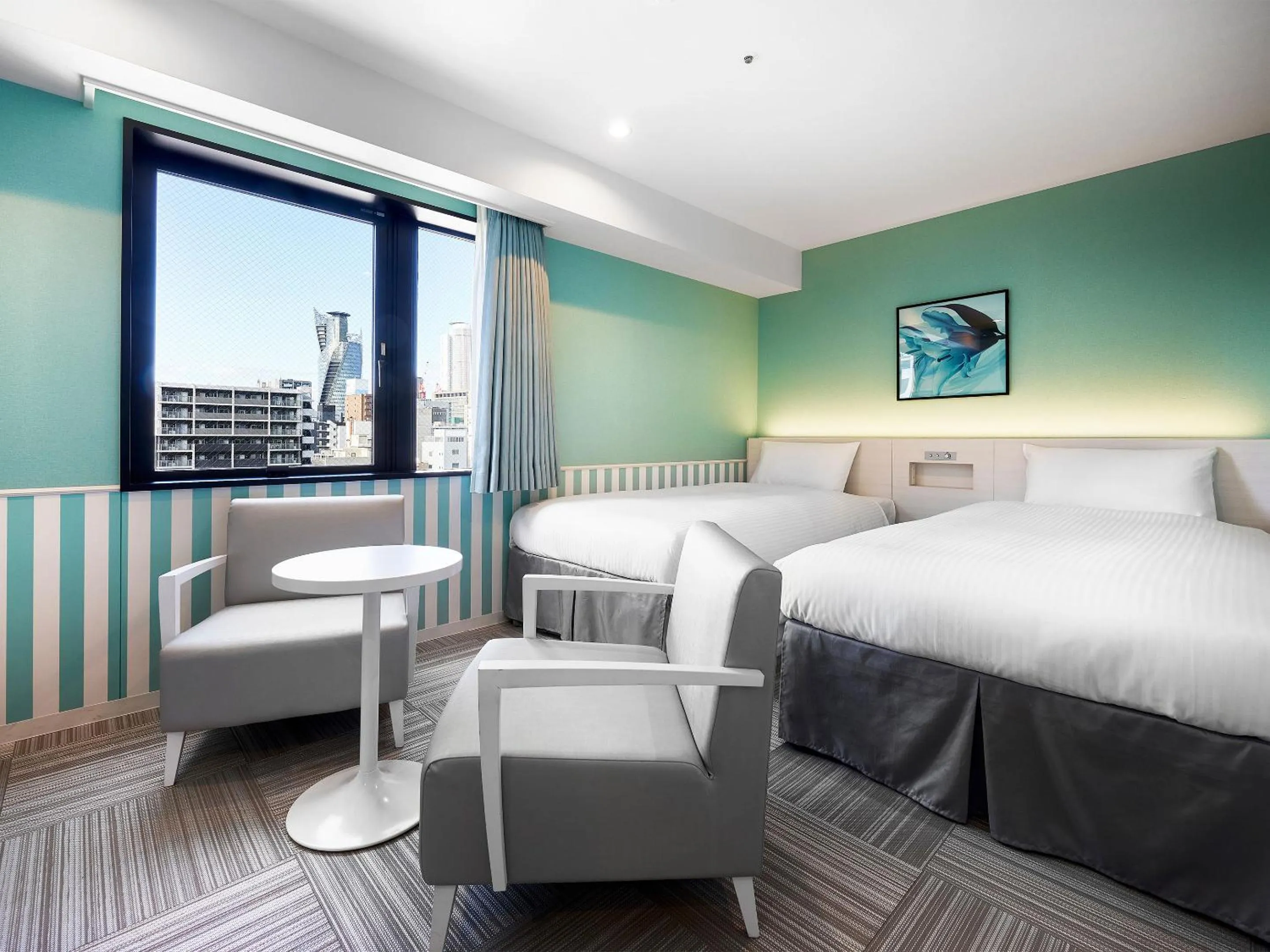 Photo of the whole room, Bed in DEL style Nagoya Nayabashi by Daiwa Roynet Hotel