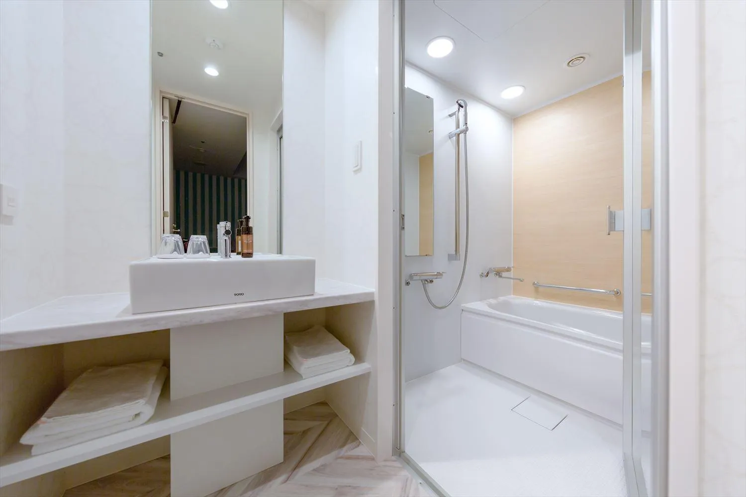 Bathroom in DEL style Nagoya Nayabashi by Daiwa Roynet Hotel