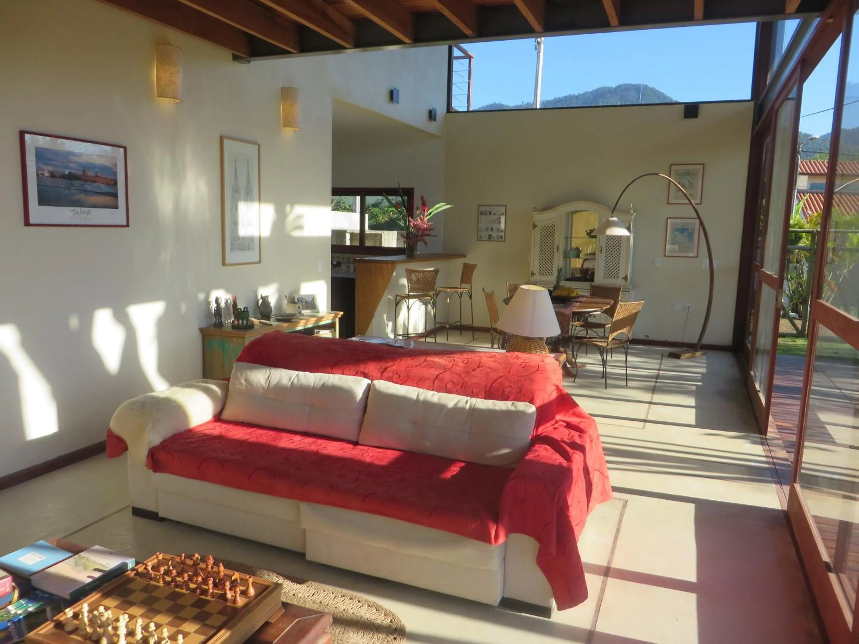 Communal lounge/ TV room in Casa Bon Voyage - Guesthouse